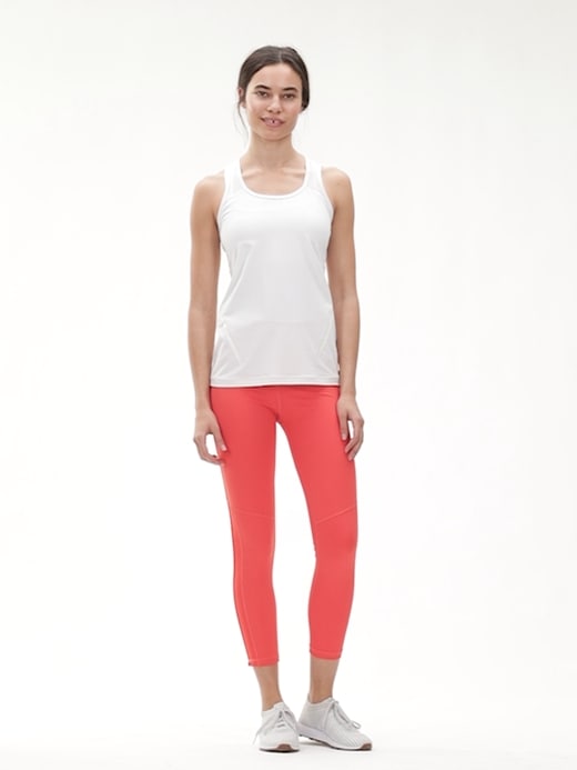 GapFit High Rise Blackout 7/8 Leggings with Perforated Detail