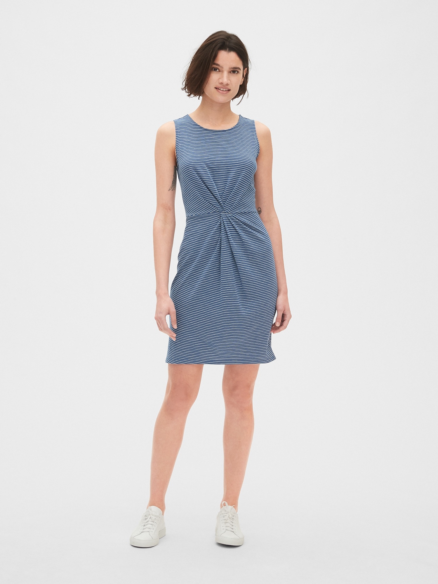 gap twist front dress