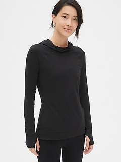 gap long fashion hoodie