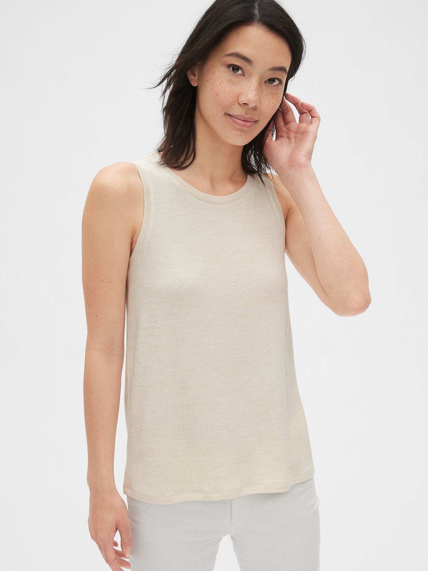 gap twist back tank