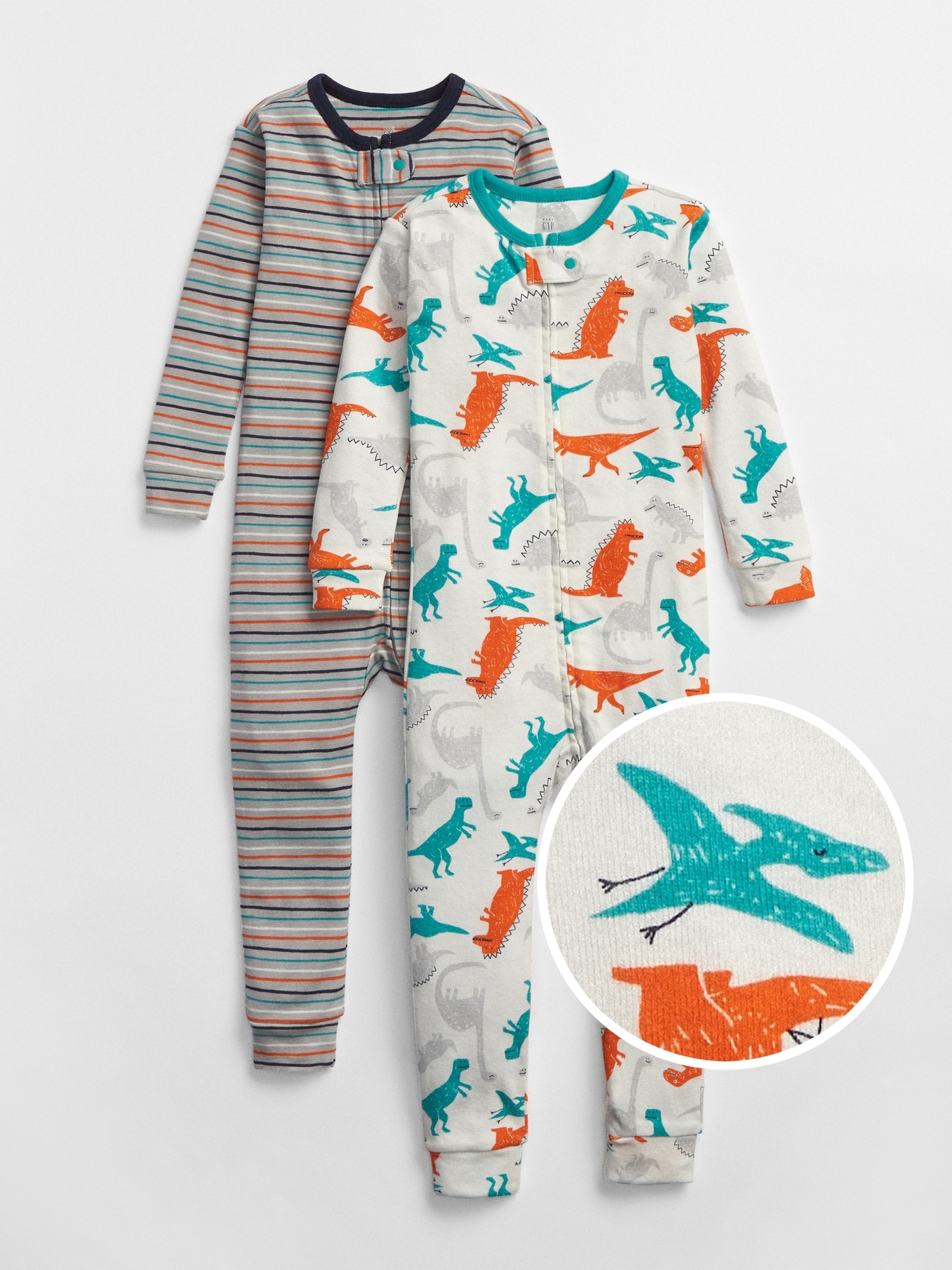 Babygap Dino One Piece Pj 2 Pack Gap