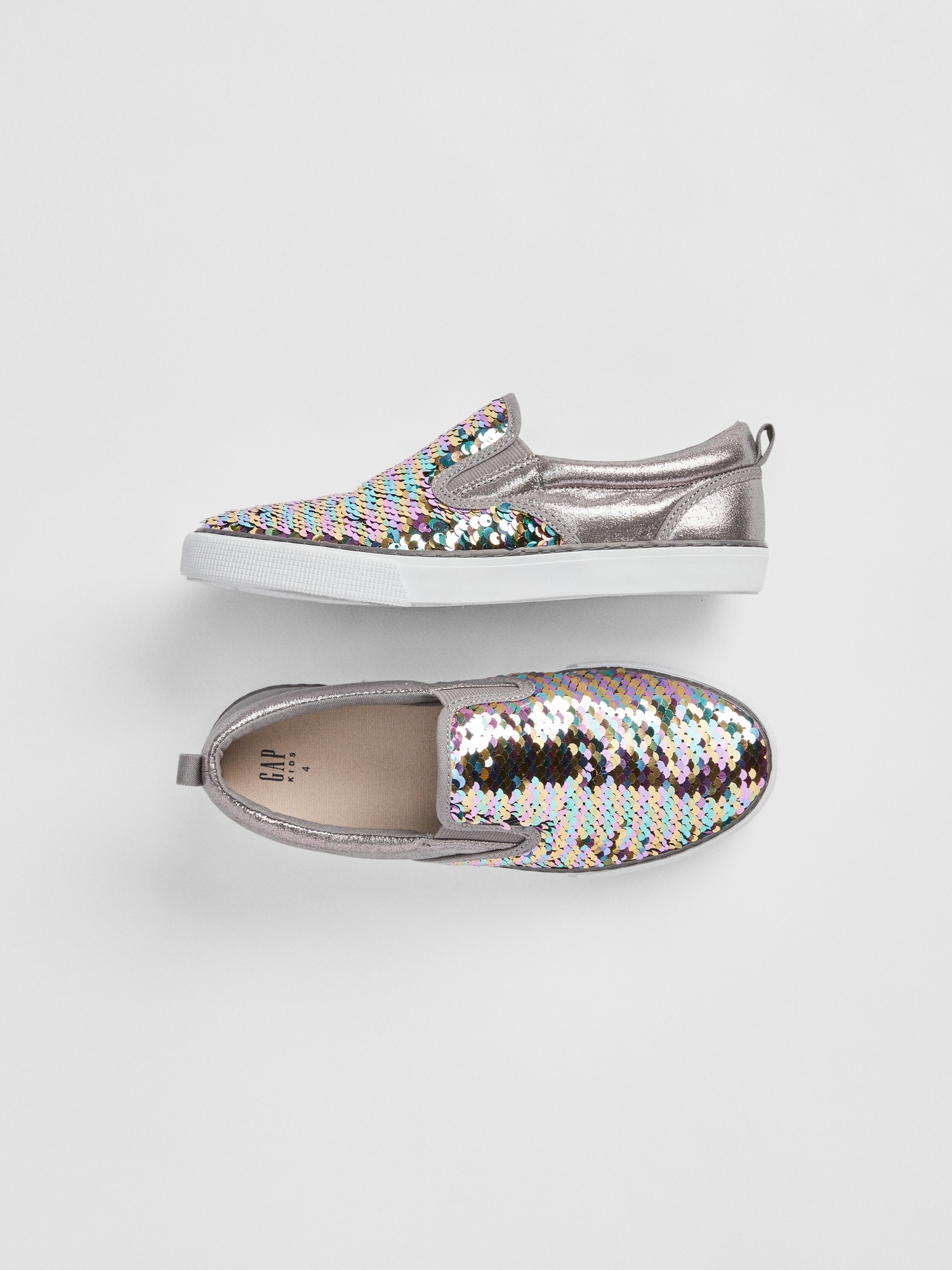 Sequin kids clearance shoes