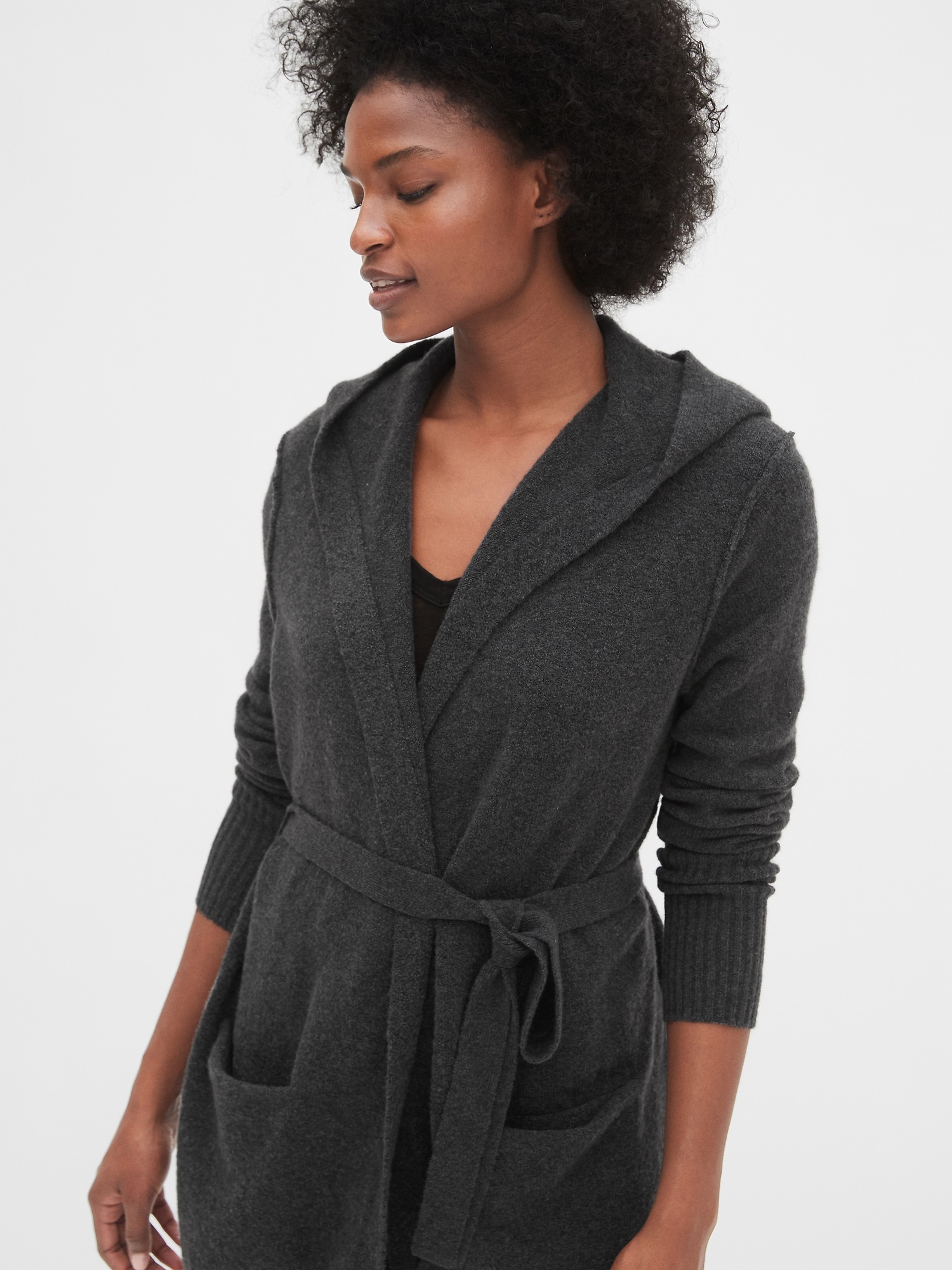 gap hooded cardigan