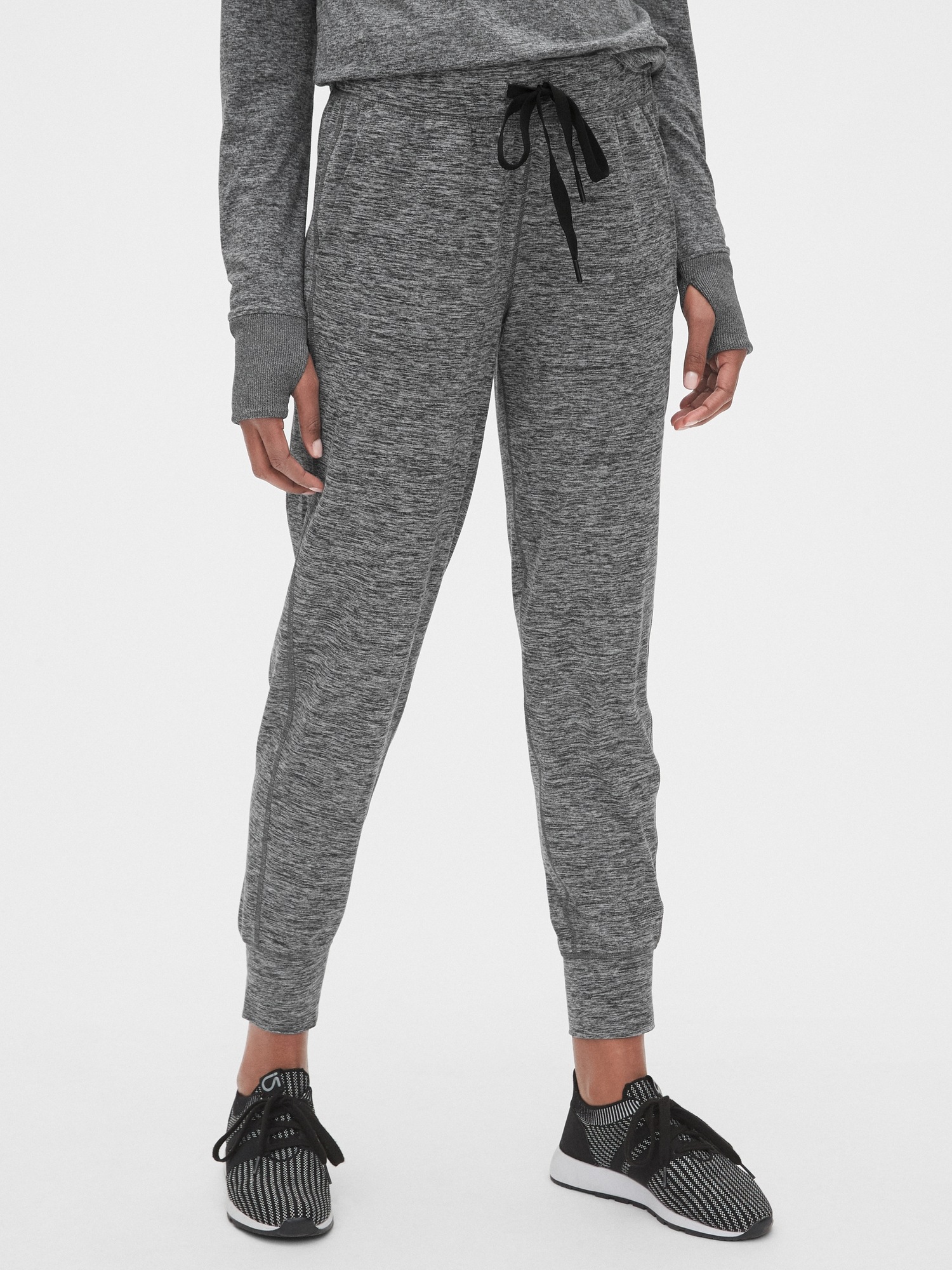 Brushed Jersey Jogger Pants