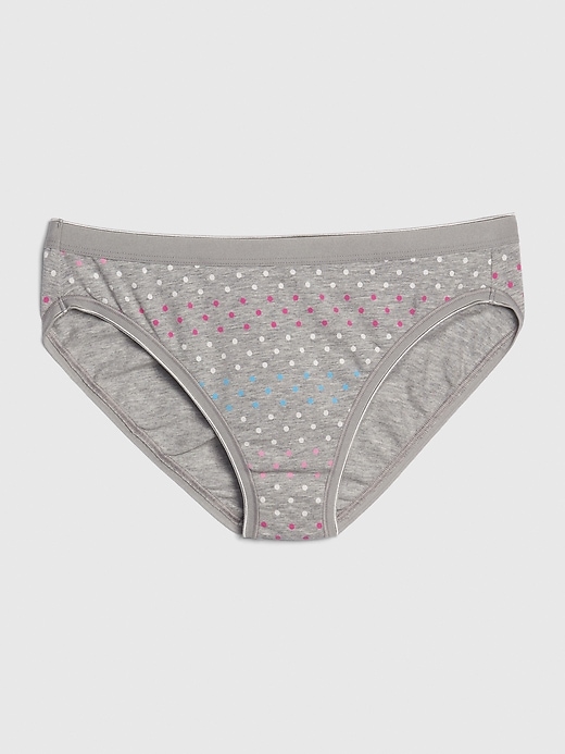 Stretch Cotton High Leg Brief