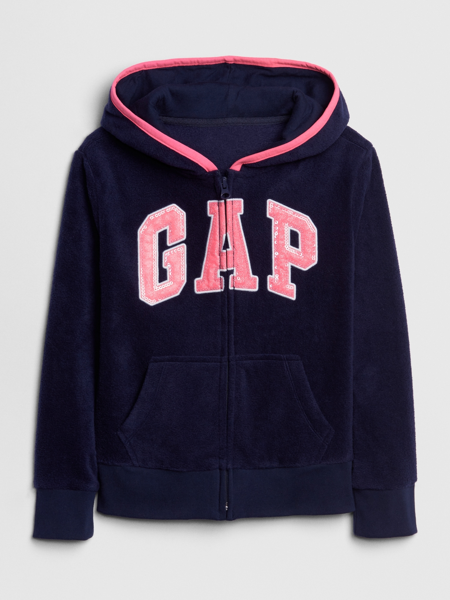 Kids gap clearance logo hoodie sweatshirt