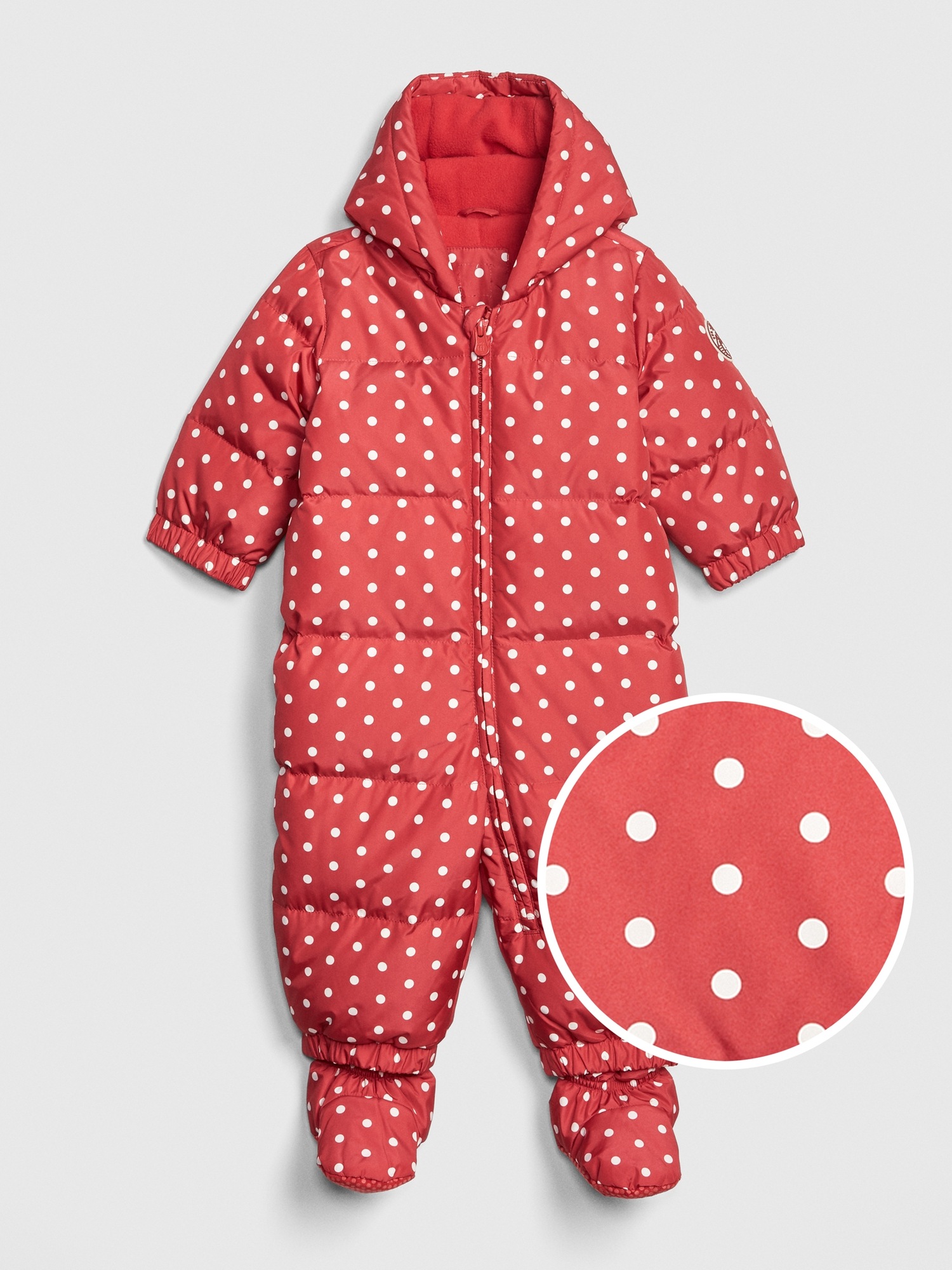 baby gap one piece snowsuit