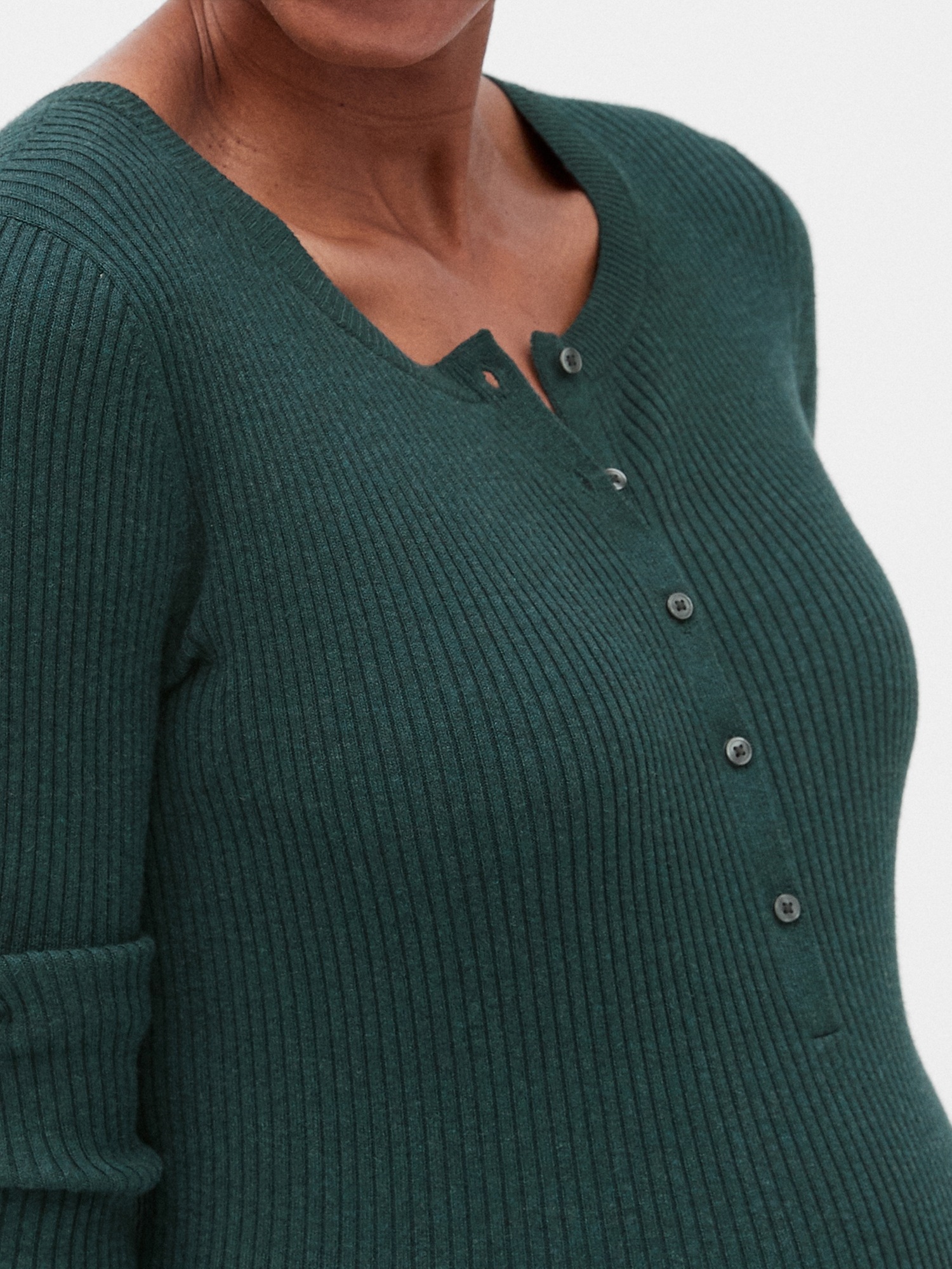 Cotton & Modal Ribbed Maternity Cardigan