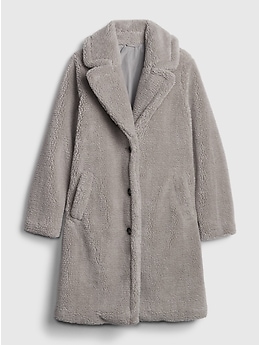 The gap best sale teddy bear coat