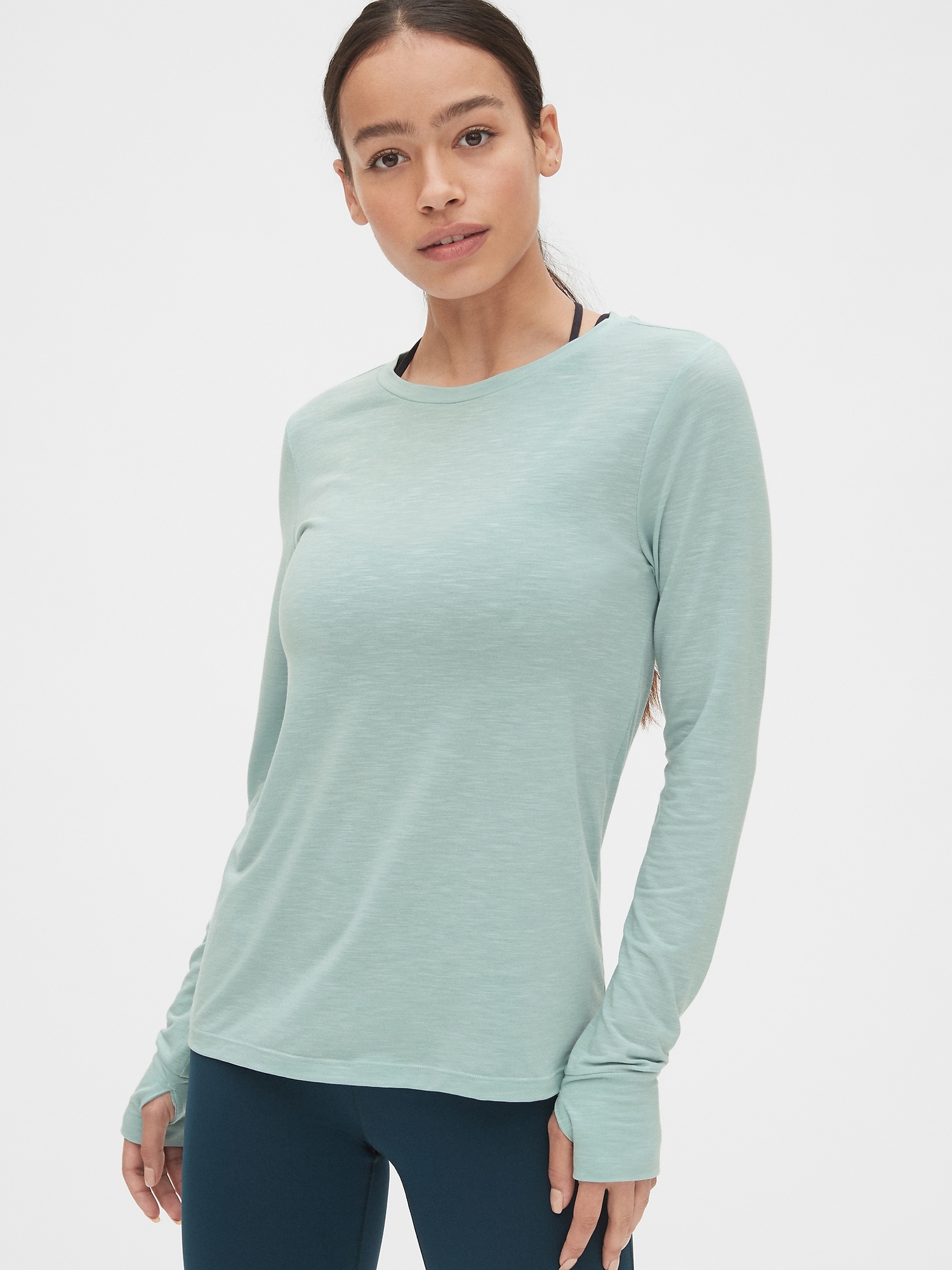 GapFit Breathe Cut-Out Back Top