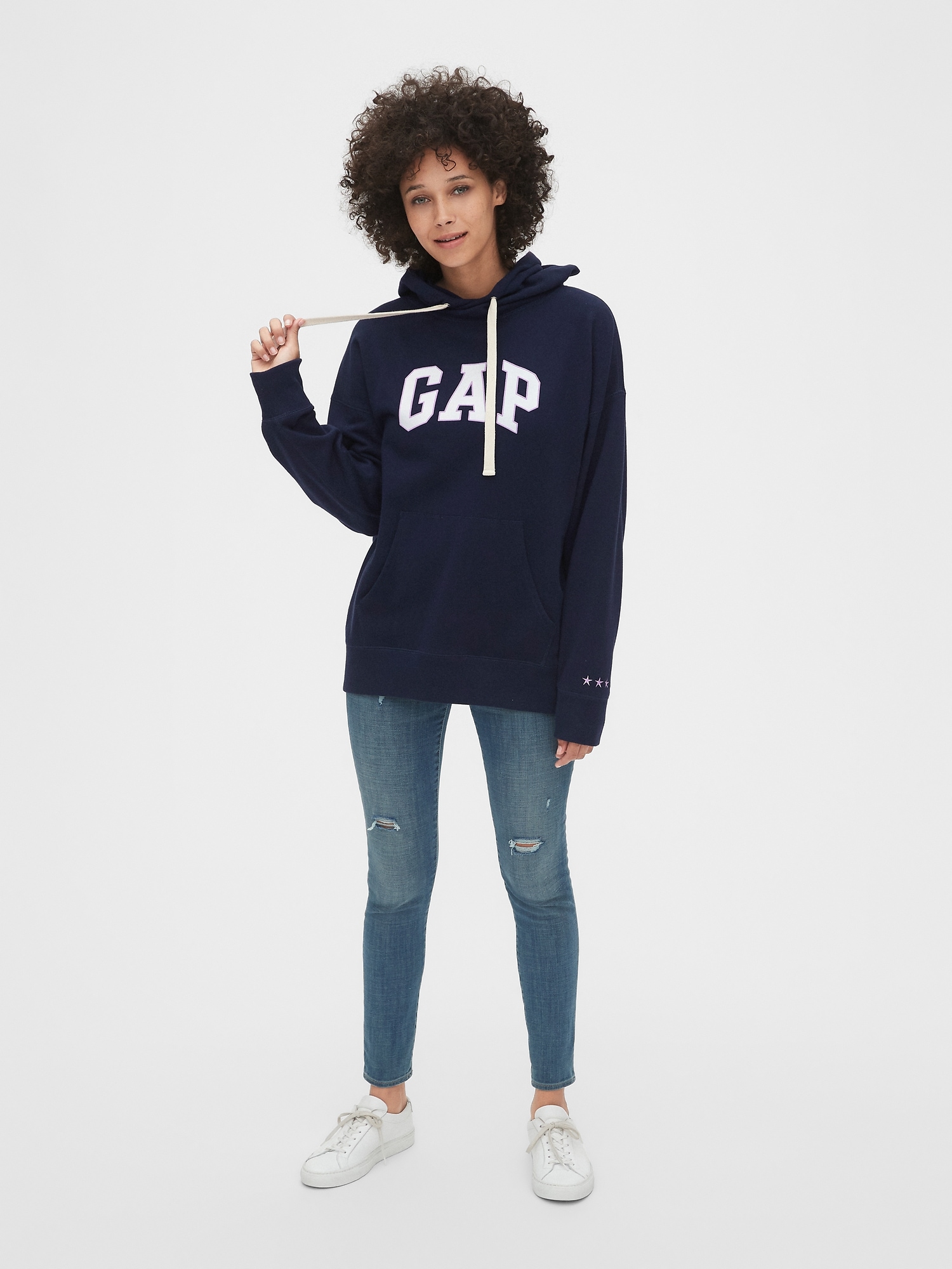 gap tunic hoodie