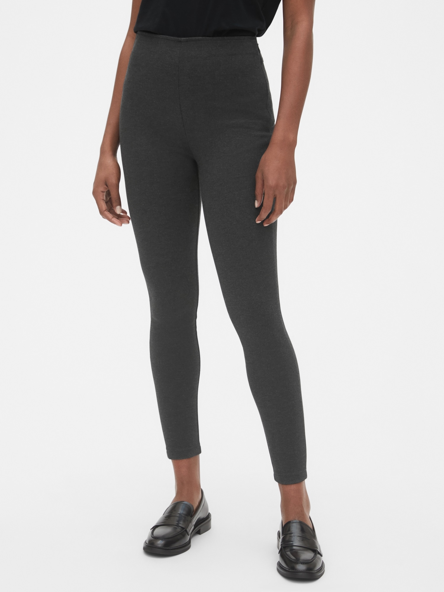 HUE Ponte 7/8 Legging With Side Opening