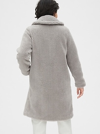 Gap hot sale teddy coat