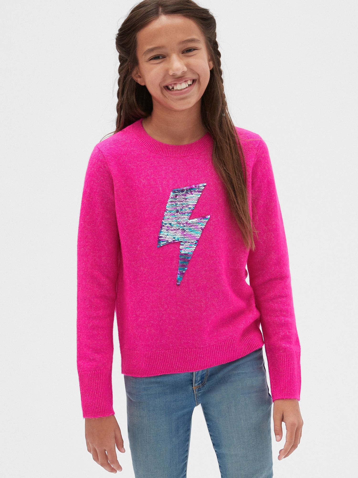 Kids 2024 sequin jumper