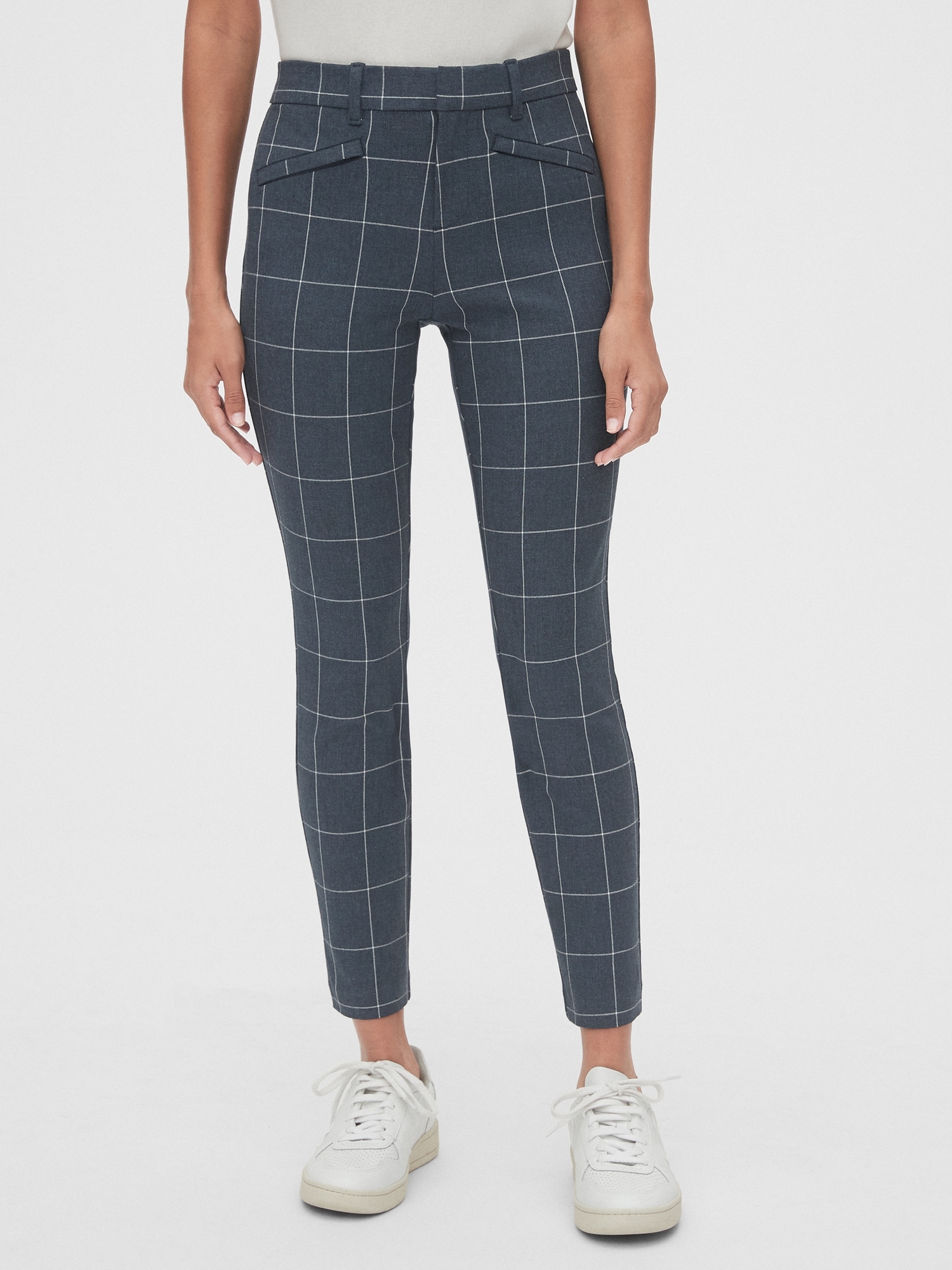 Plaid sales skinny pant