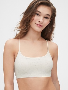 gap seamless racerback bralette