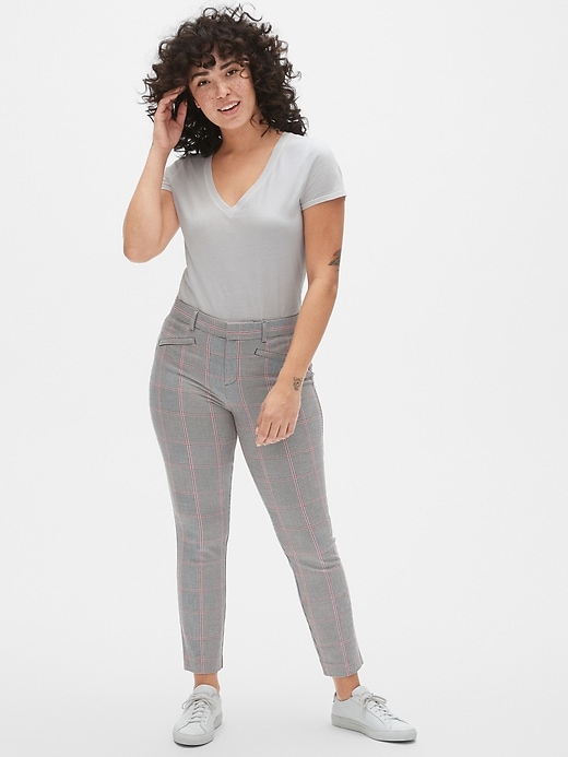 Plaid pants size on sale 16