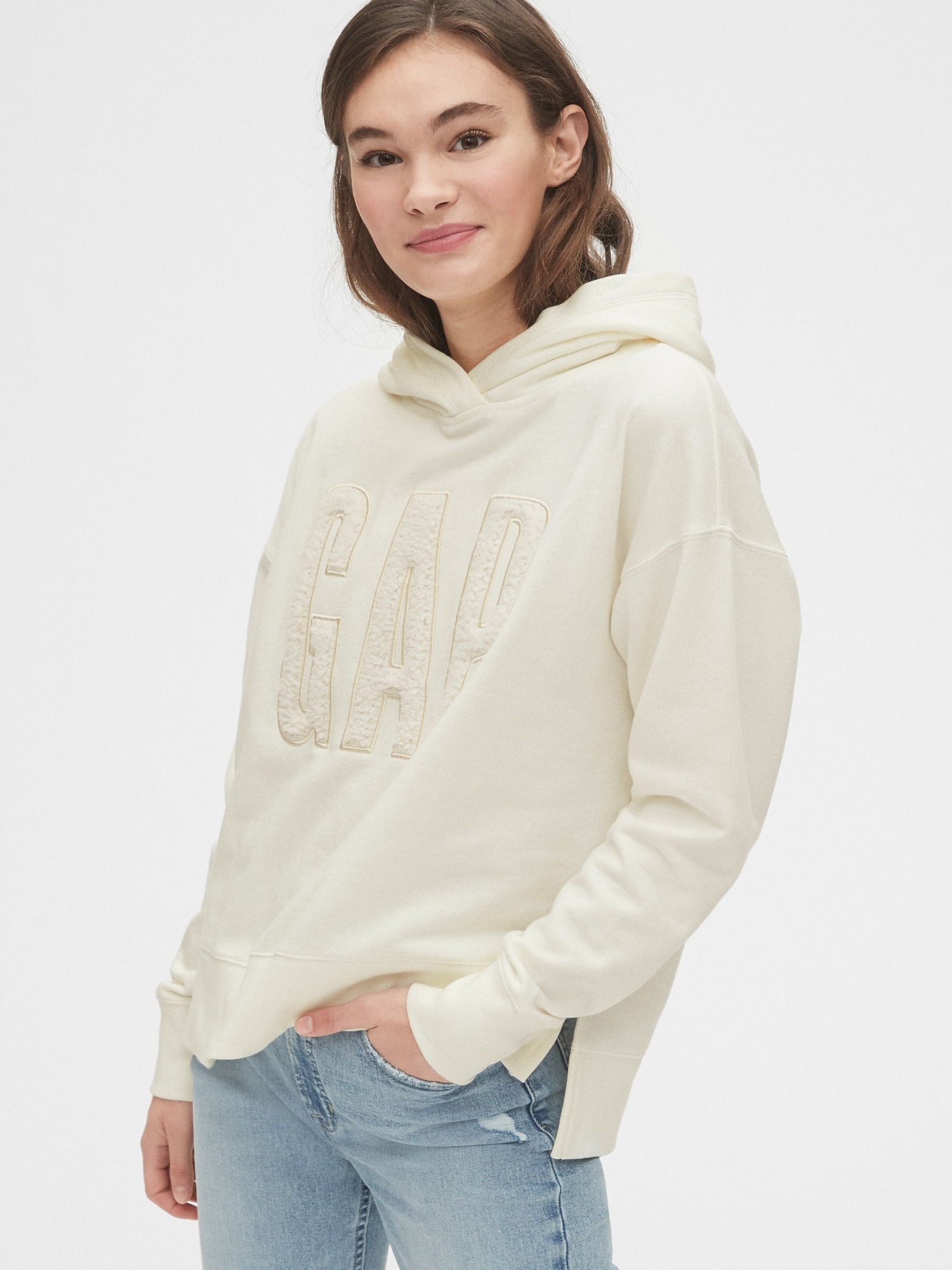 gap sherpa pullover