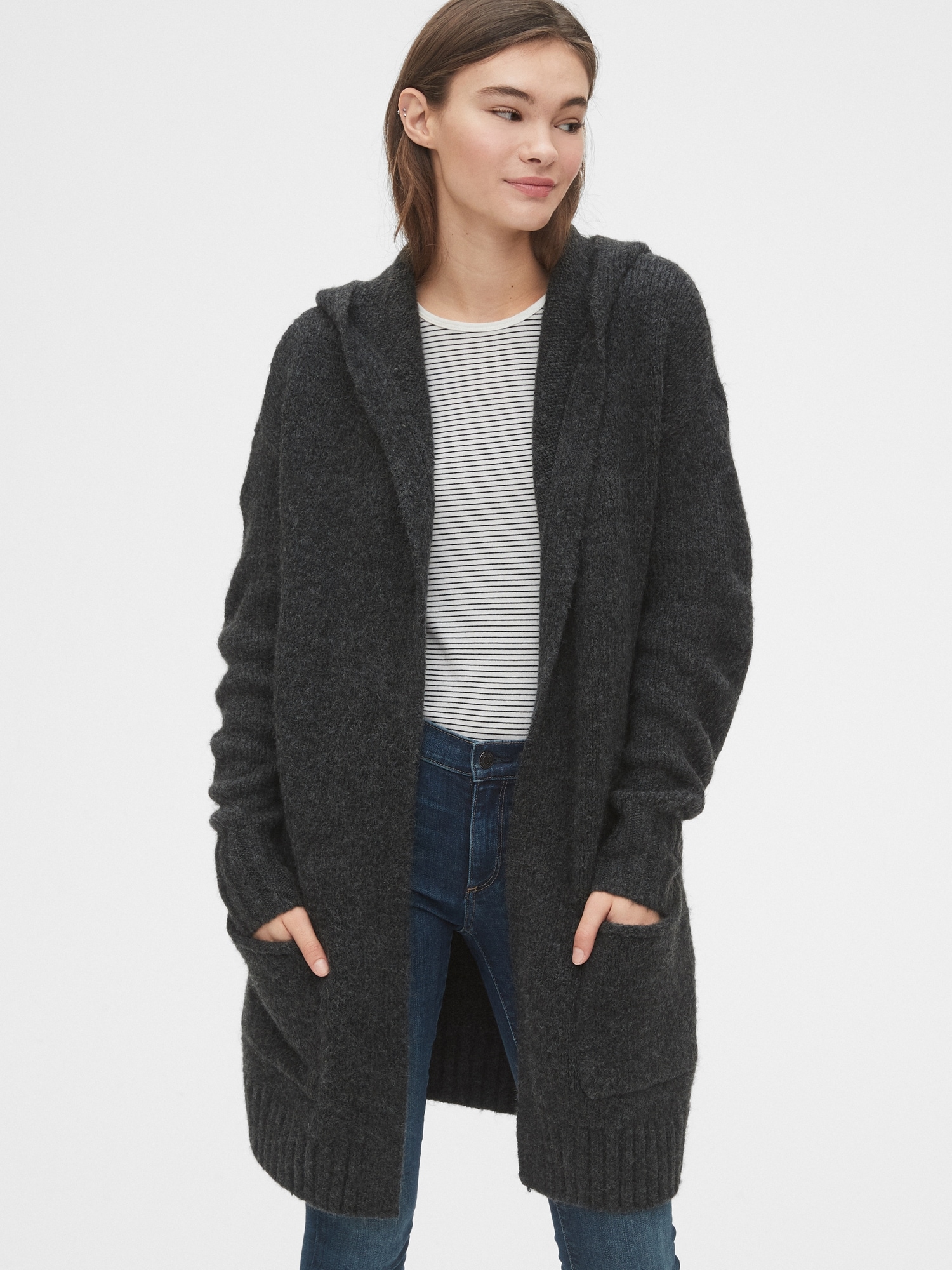 Hoodie and outlet cardigan