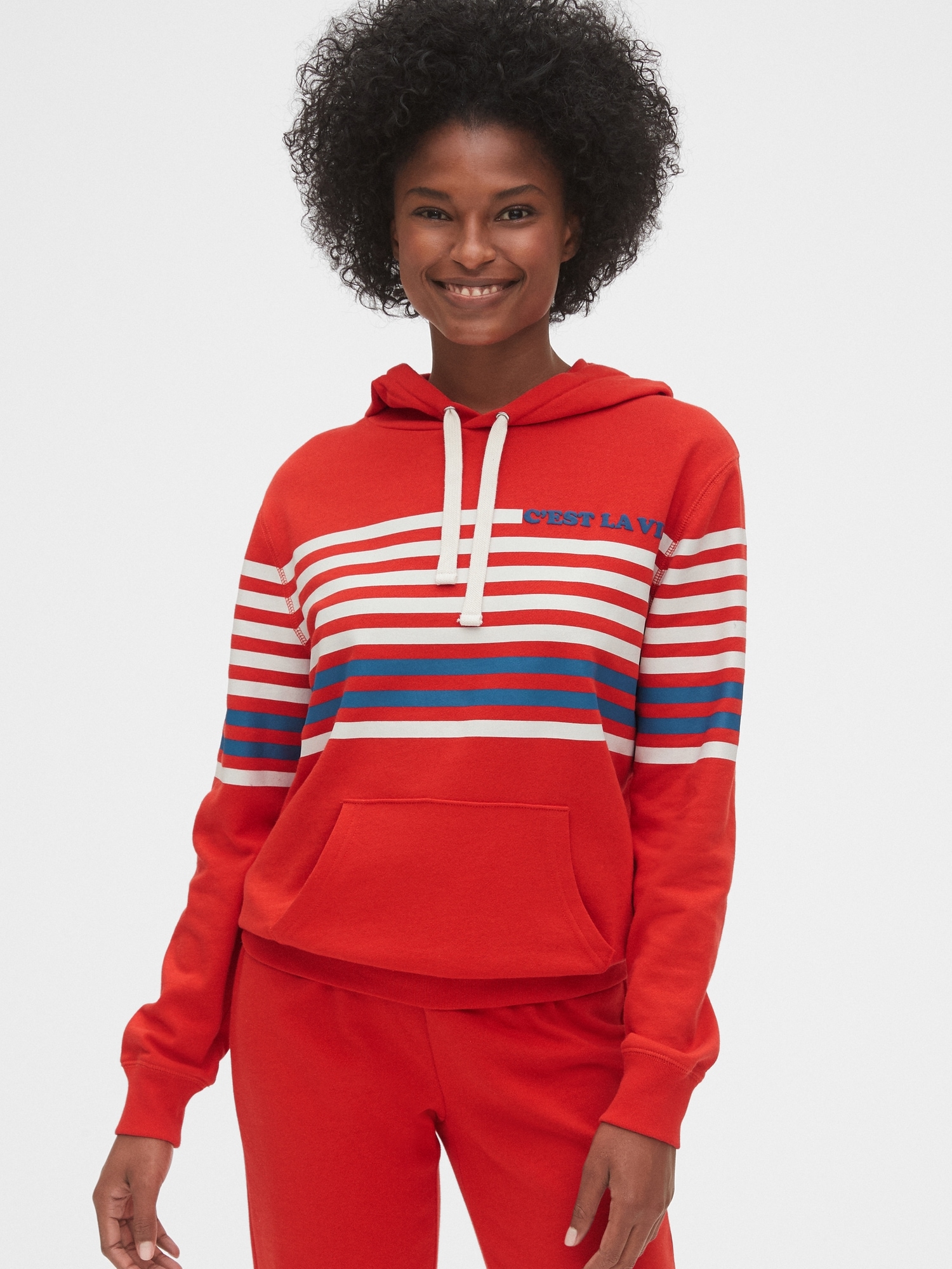 Gap 2024 striped hoodie