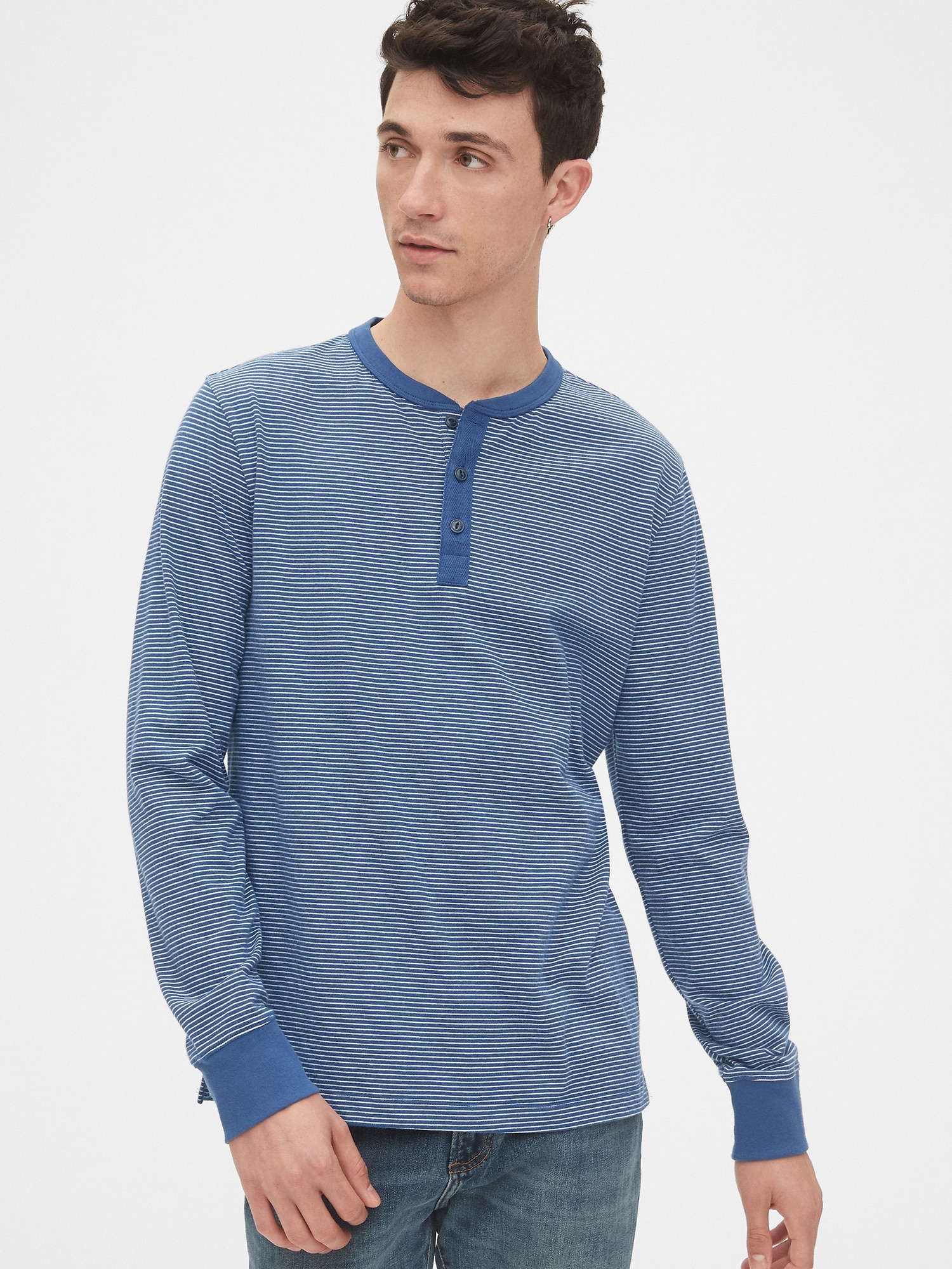 gap henley shirt