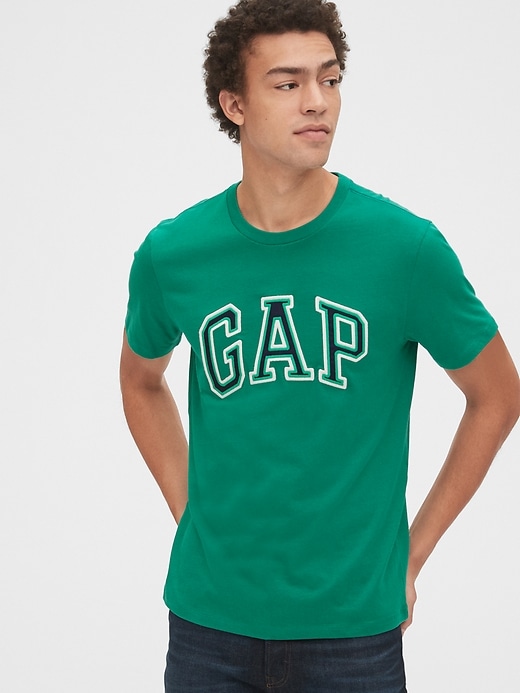 GAP Shirt Adult Medium Yellow Green Brazil Short Sleeve Active Tee