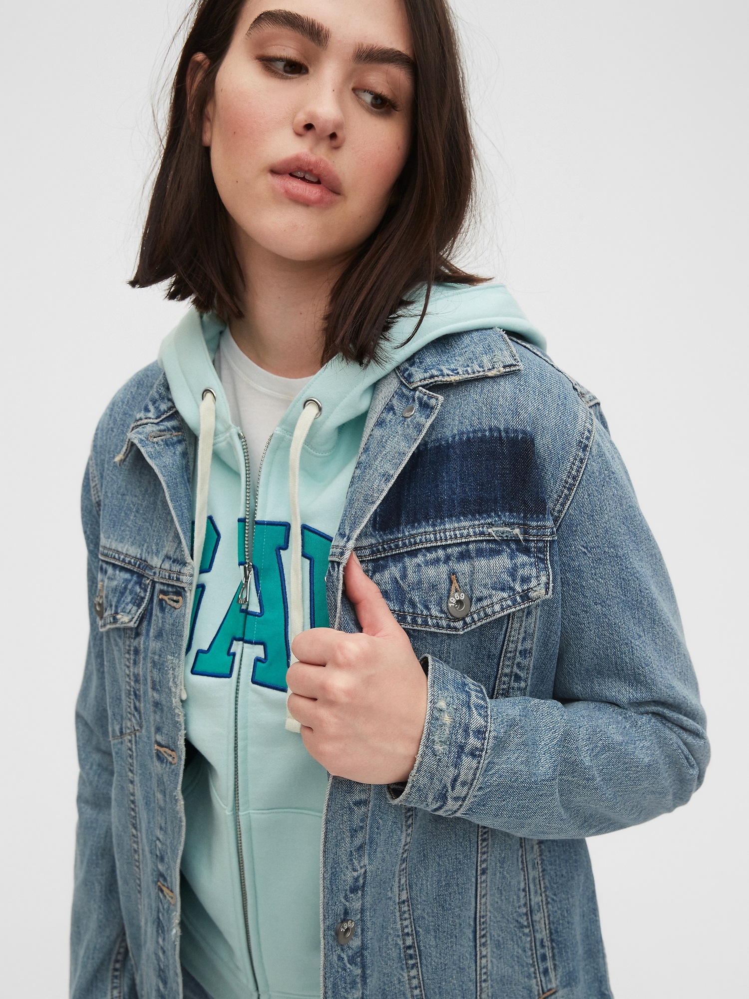 Gap Logo Full-Zip Hoodie | Gap