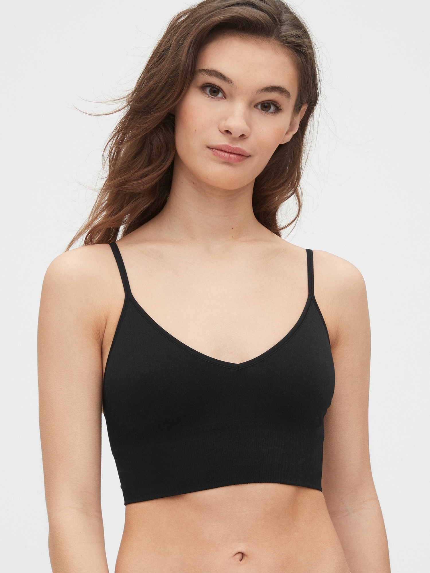 Seamless Plunge Bra Top – Omstreet