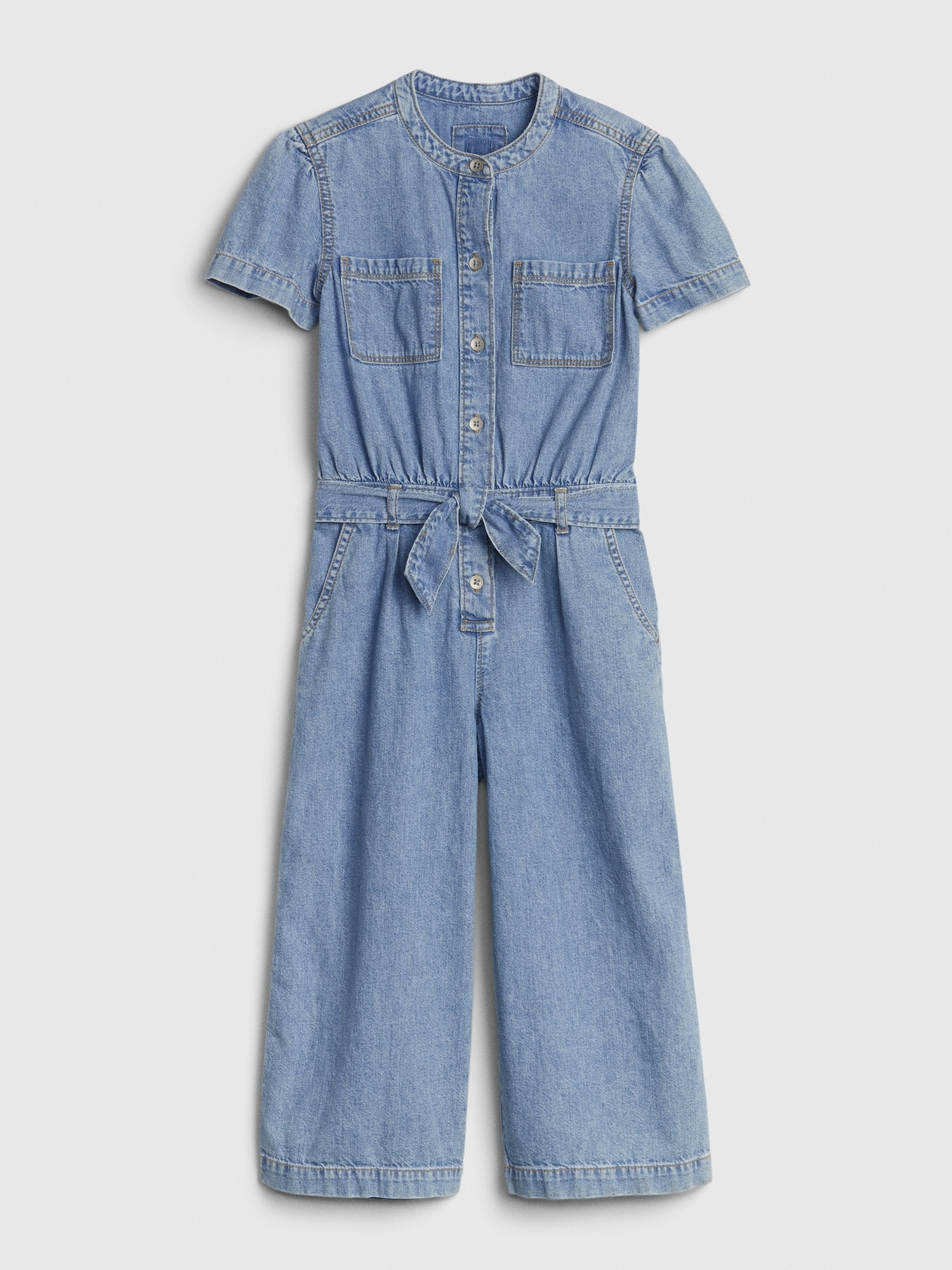 Gap sales jean jumpsuit