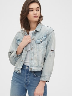 gap denim jacket ladies