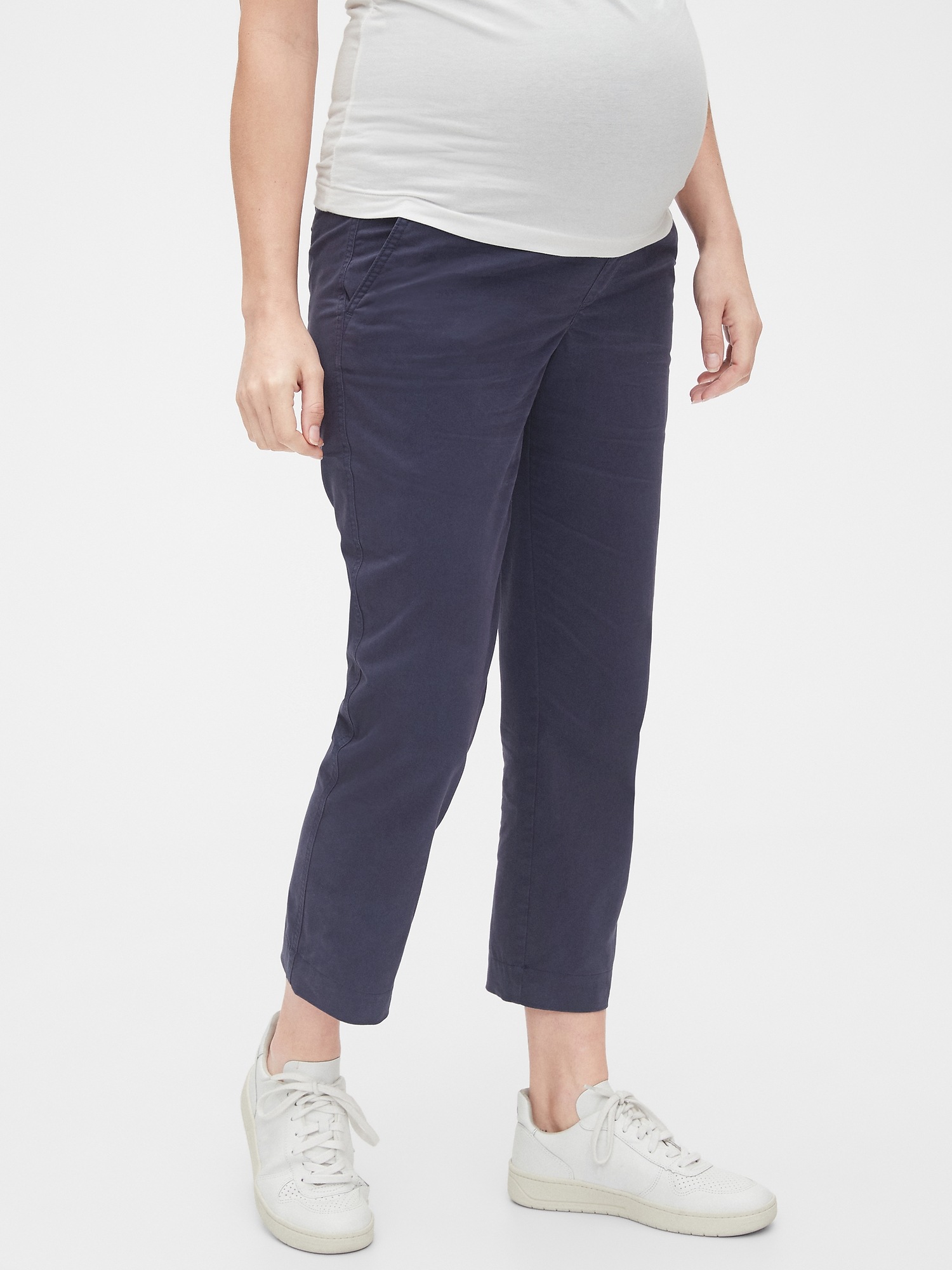 gap maternity khakis