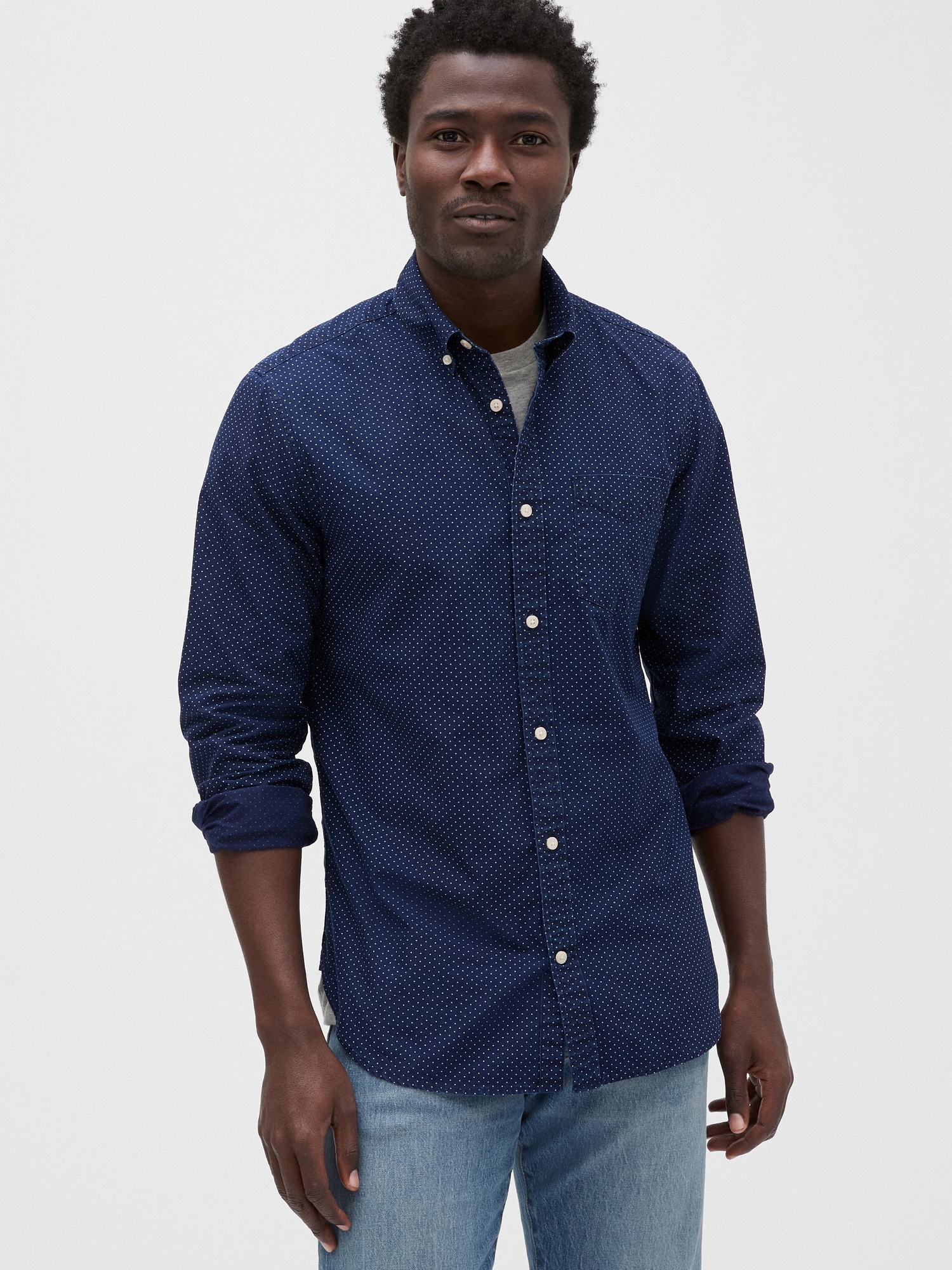 Slim 2024 denim shirt