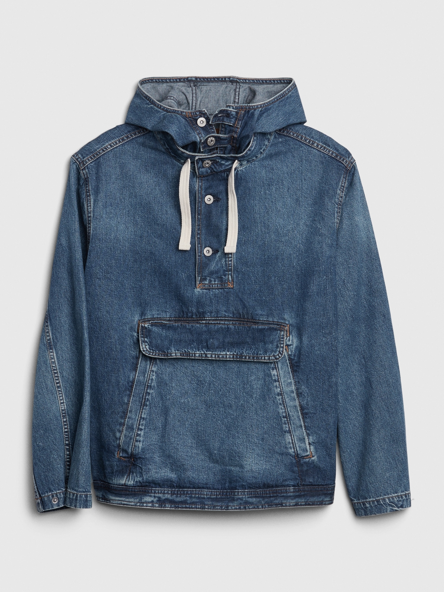 Denim anorak cheap