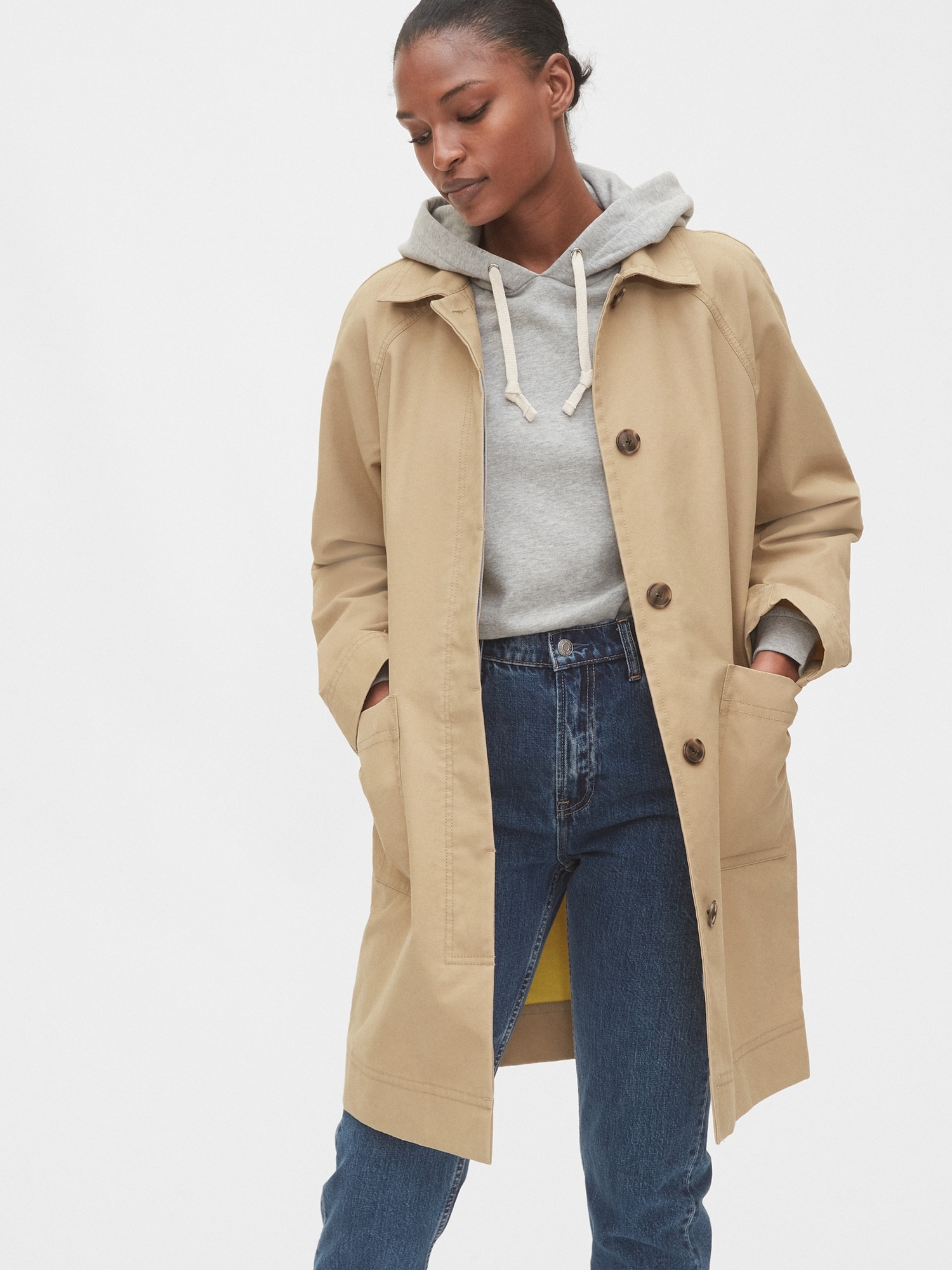 Khaki 2024 mac coat