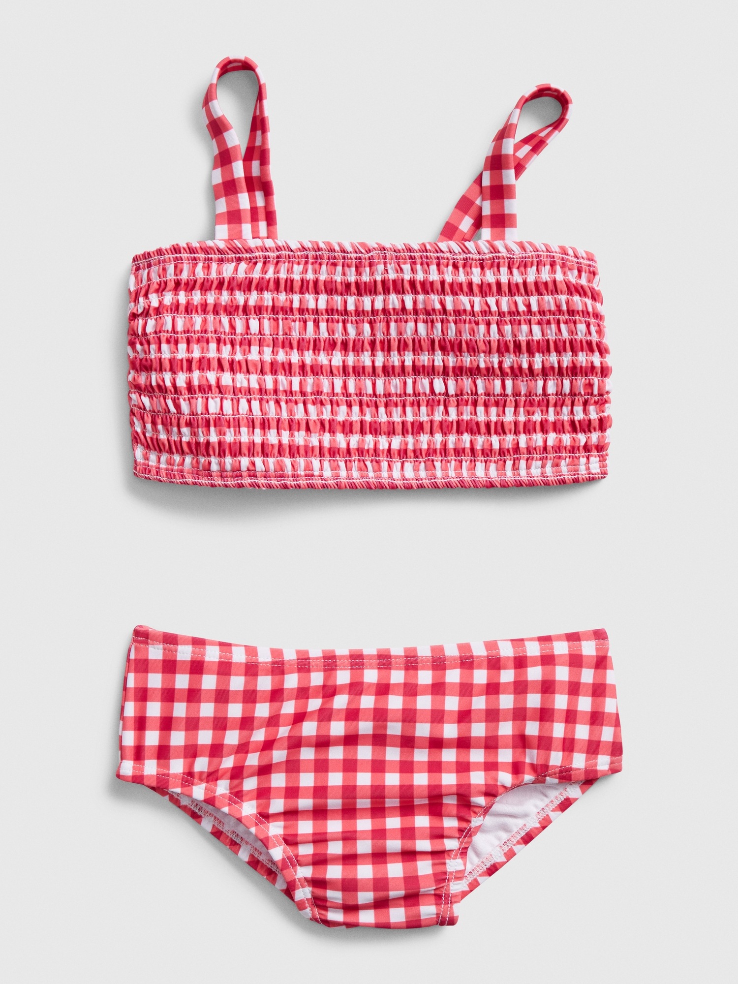 gingham swim