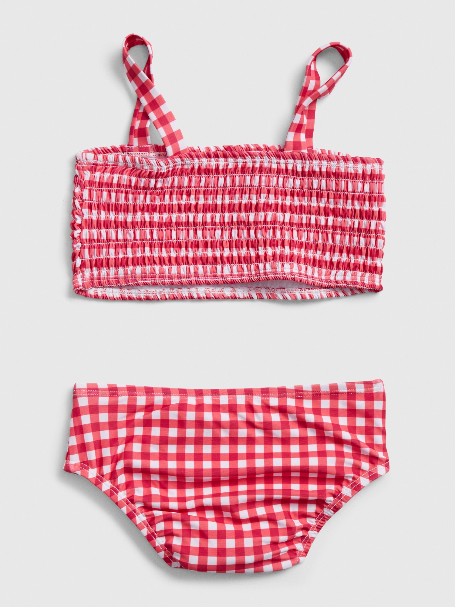 gingham swim