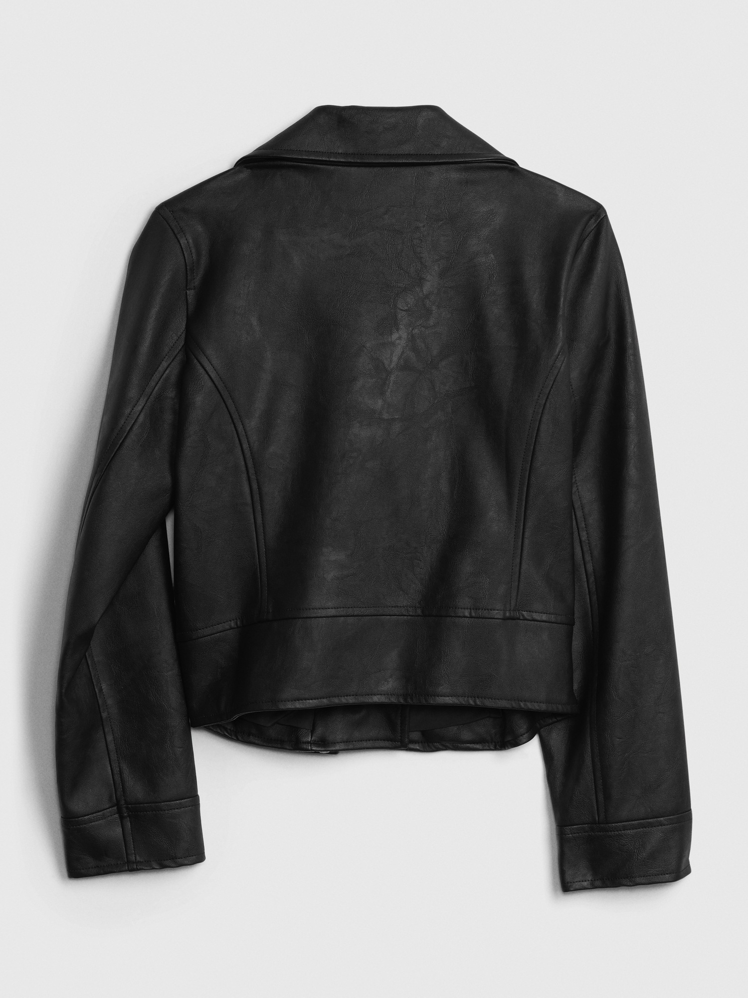 Kids Faux Leather Moto Jacket Gap