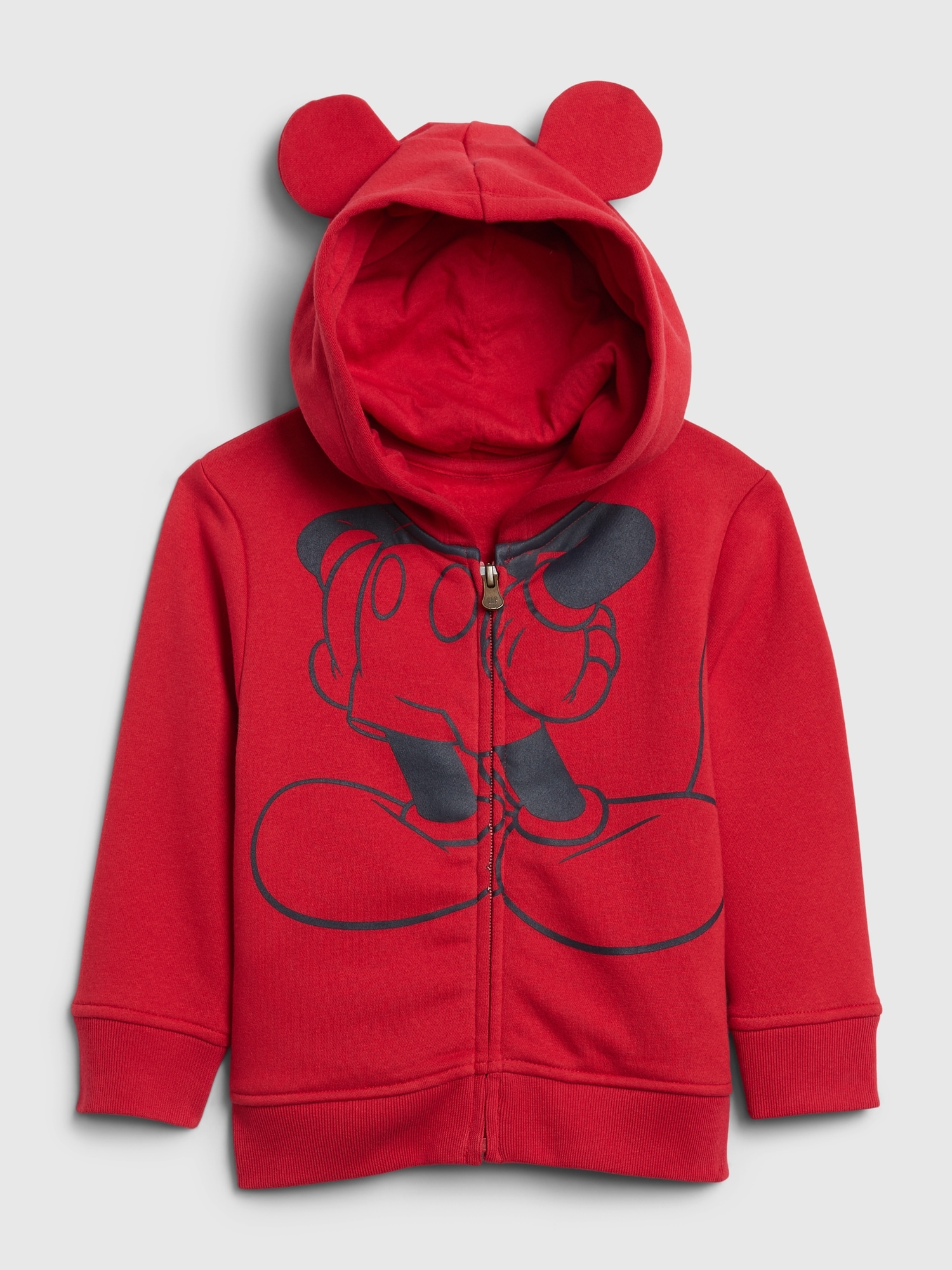 Disney Women's Long Sleeve Fleece Sweatshirt Mickey Mouse and