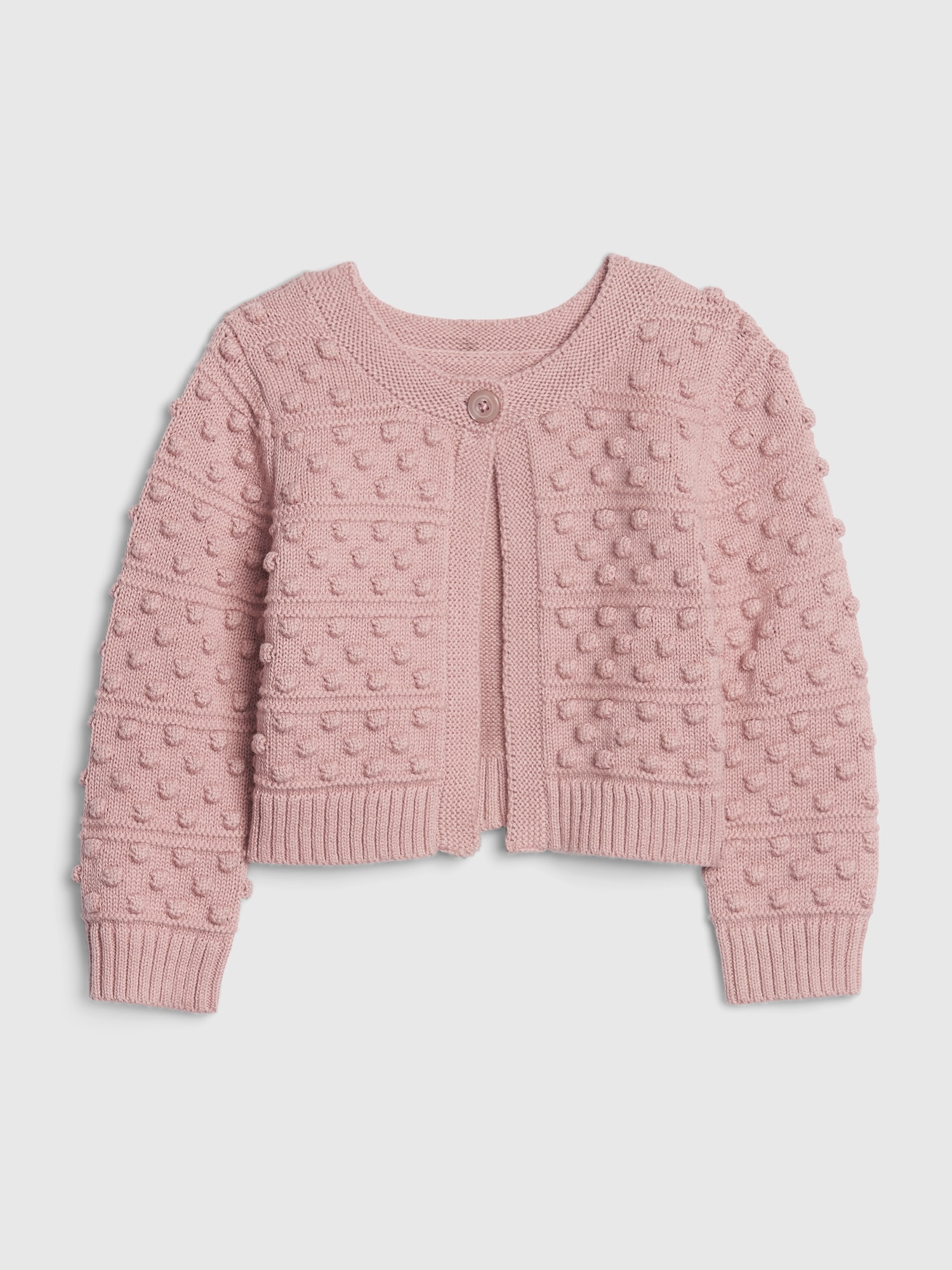 Baby Bobble-Knit Cardi Sweater