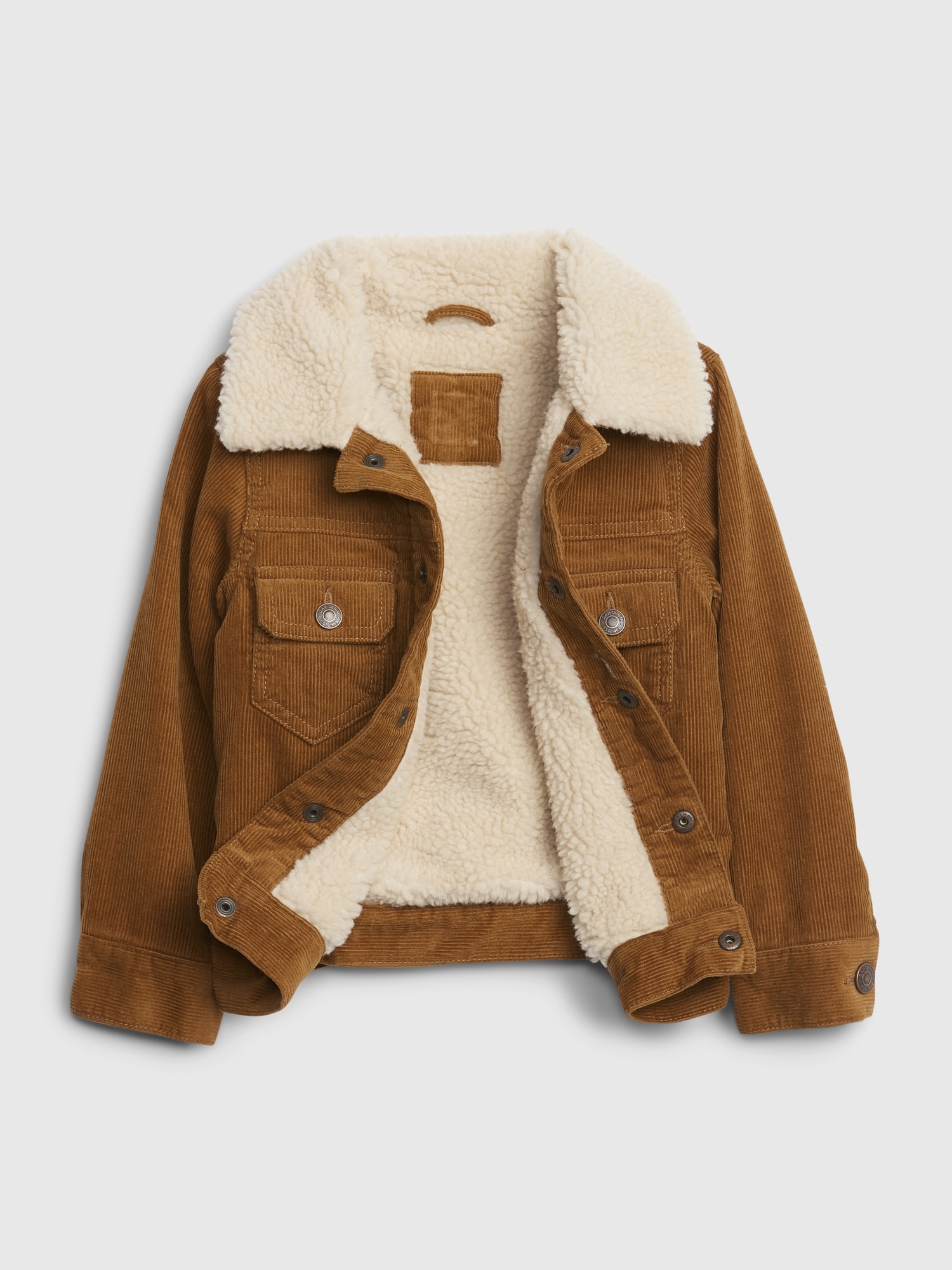 Sherpa lined sale jacket gap