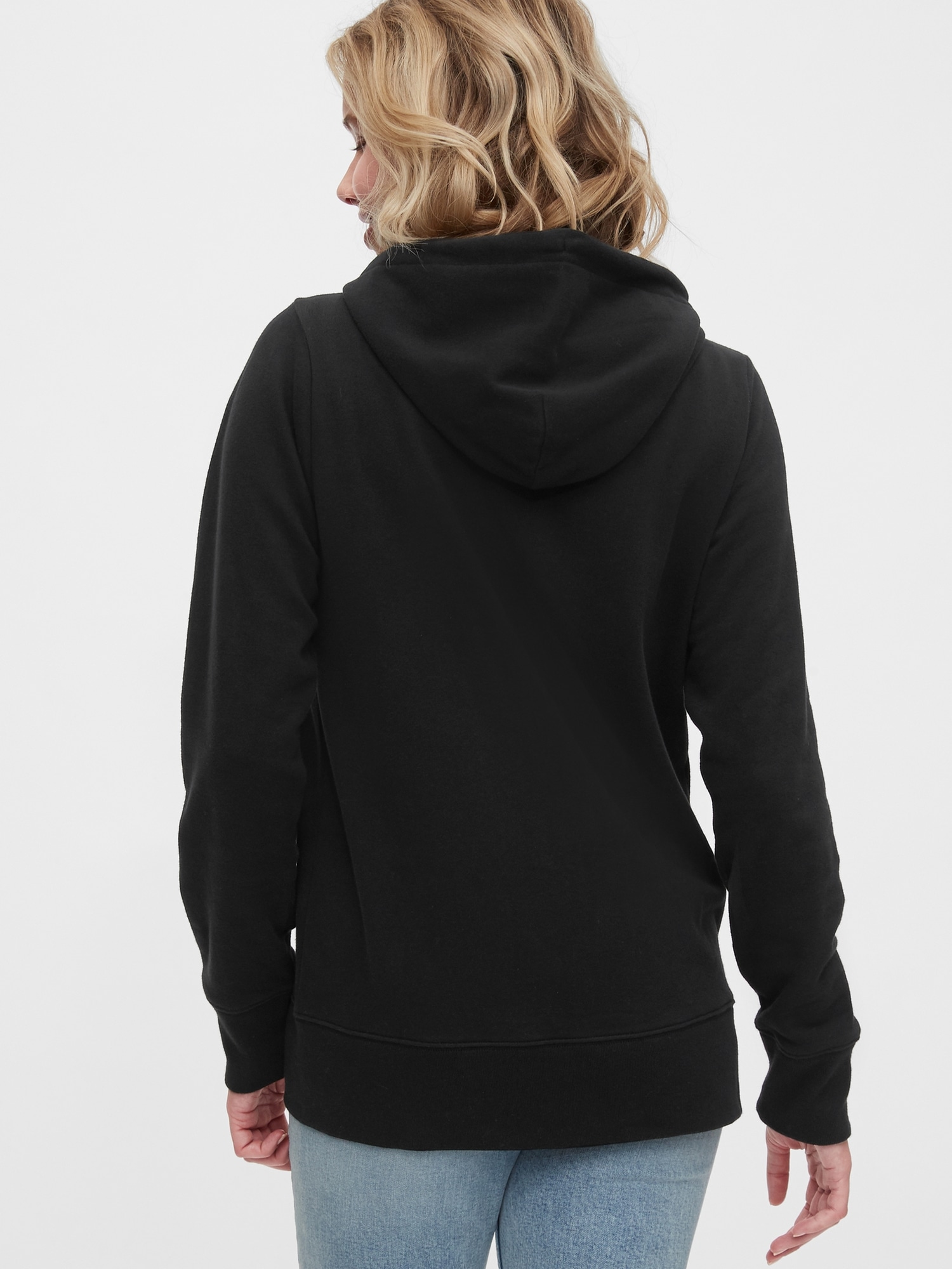 Gap black sales hoodie womens