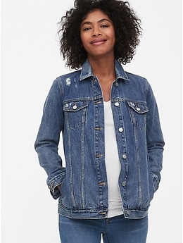 gap womens denim jackets