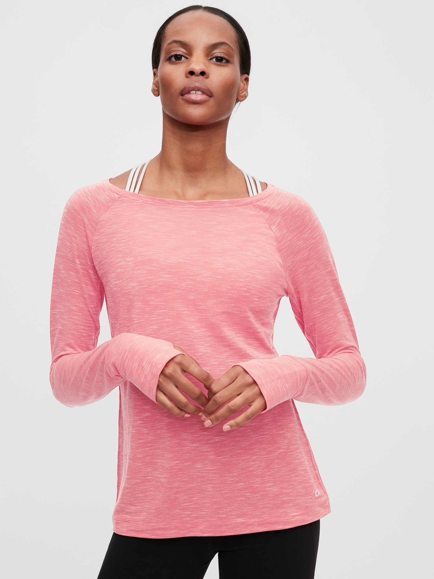 GapFit Breathe Boatneck T-Shirt