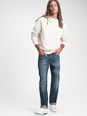 Mens GAP Straight Jeans in GapFlex with - Depop