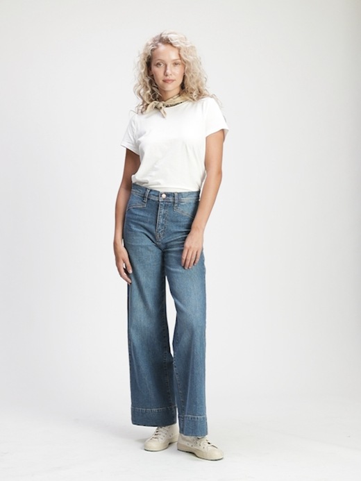 Sky High Wide-Leg Jeans With Washwell™  Wide leg jeans, Gap jeans women,  High rise black jeans