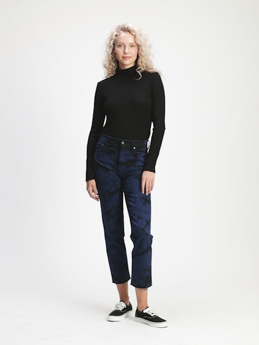 High rise cheeky sales straight jeans gap