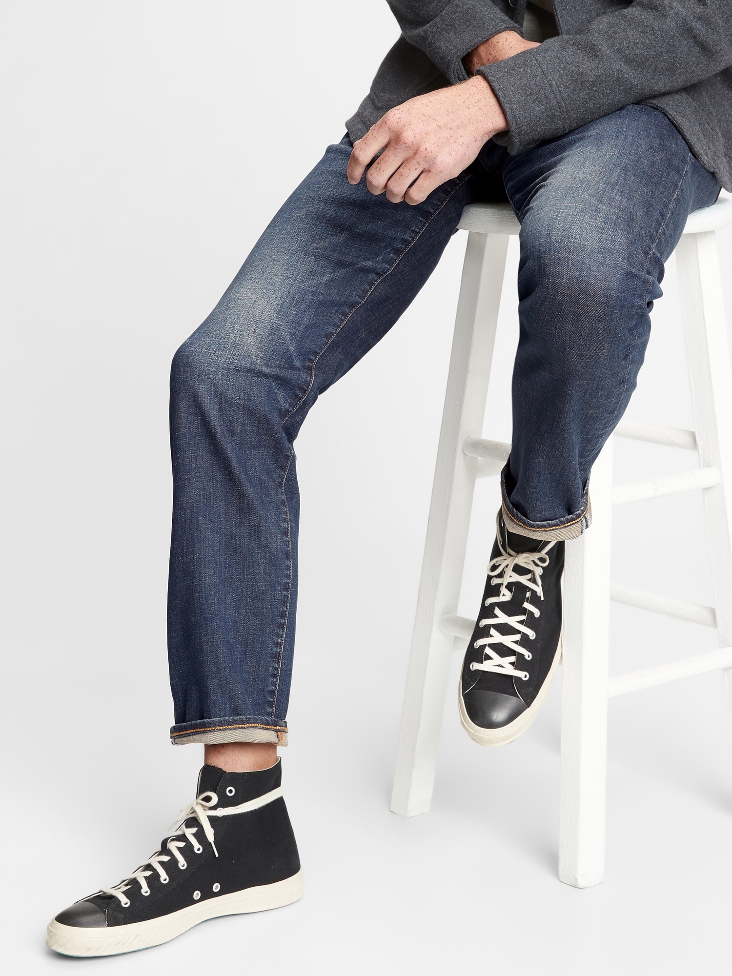 Soft Wear Slim Taper Jeans with GapFlex