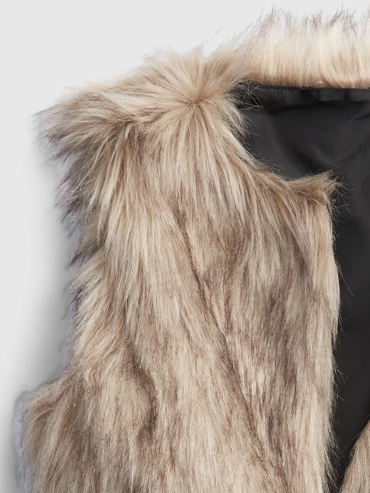 Kids Faux Fur Vest | Gap