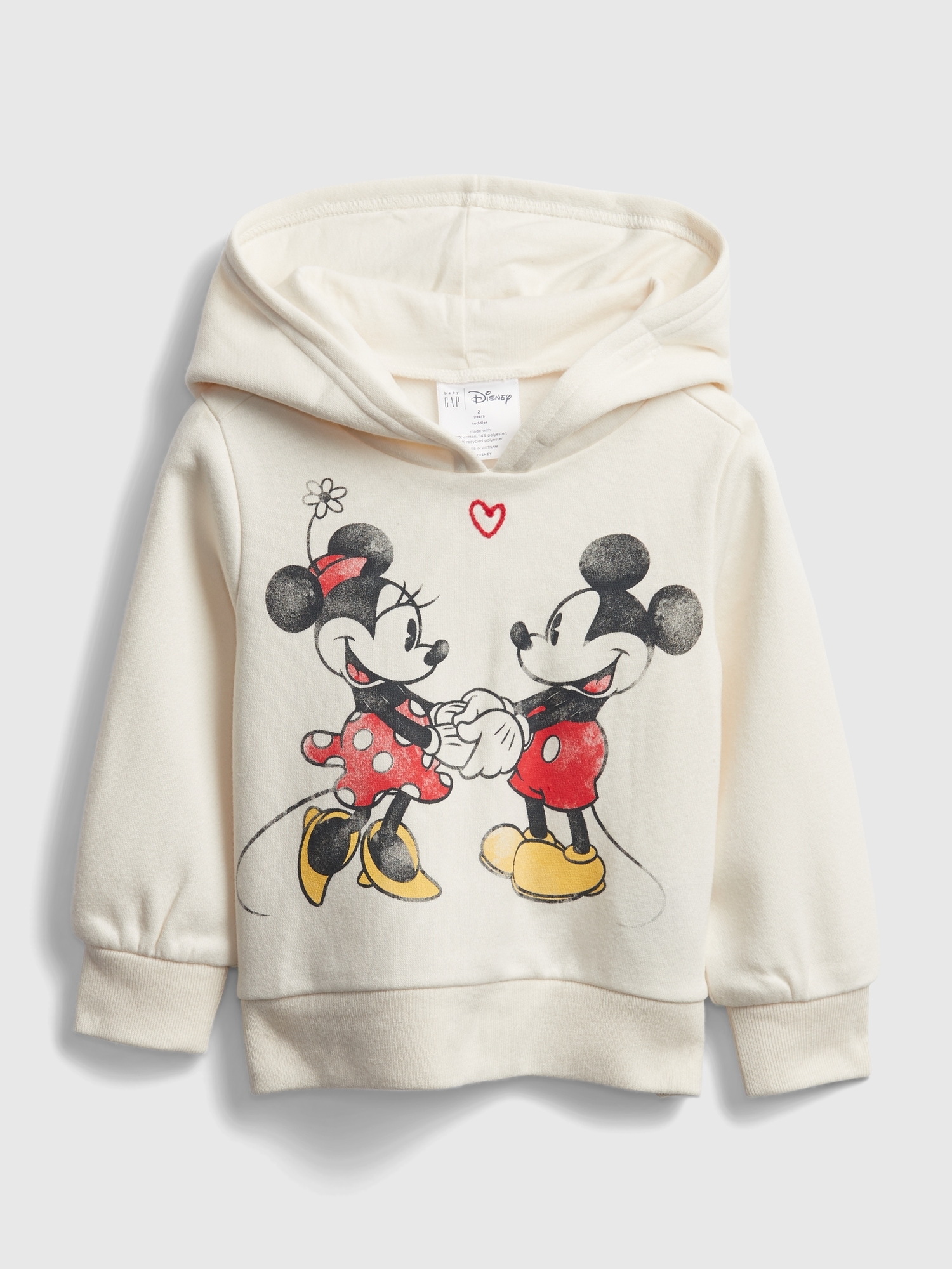 Disney Minnie Mouse Mickey Mouse Fleece Hoodie And Leggings Outfit