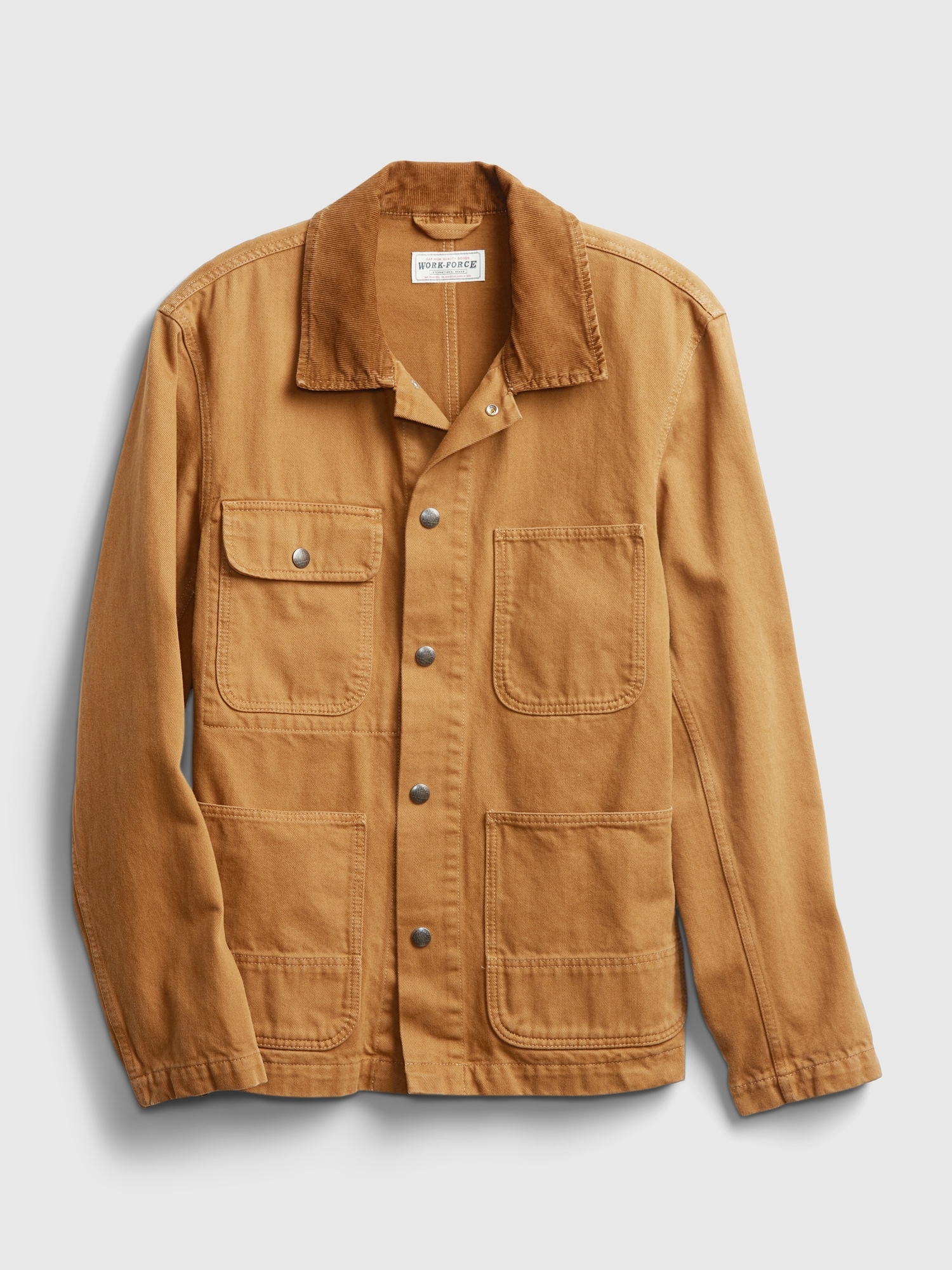 Workforce Collection Twill Utility Jacket | Gap